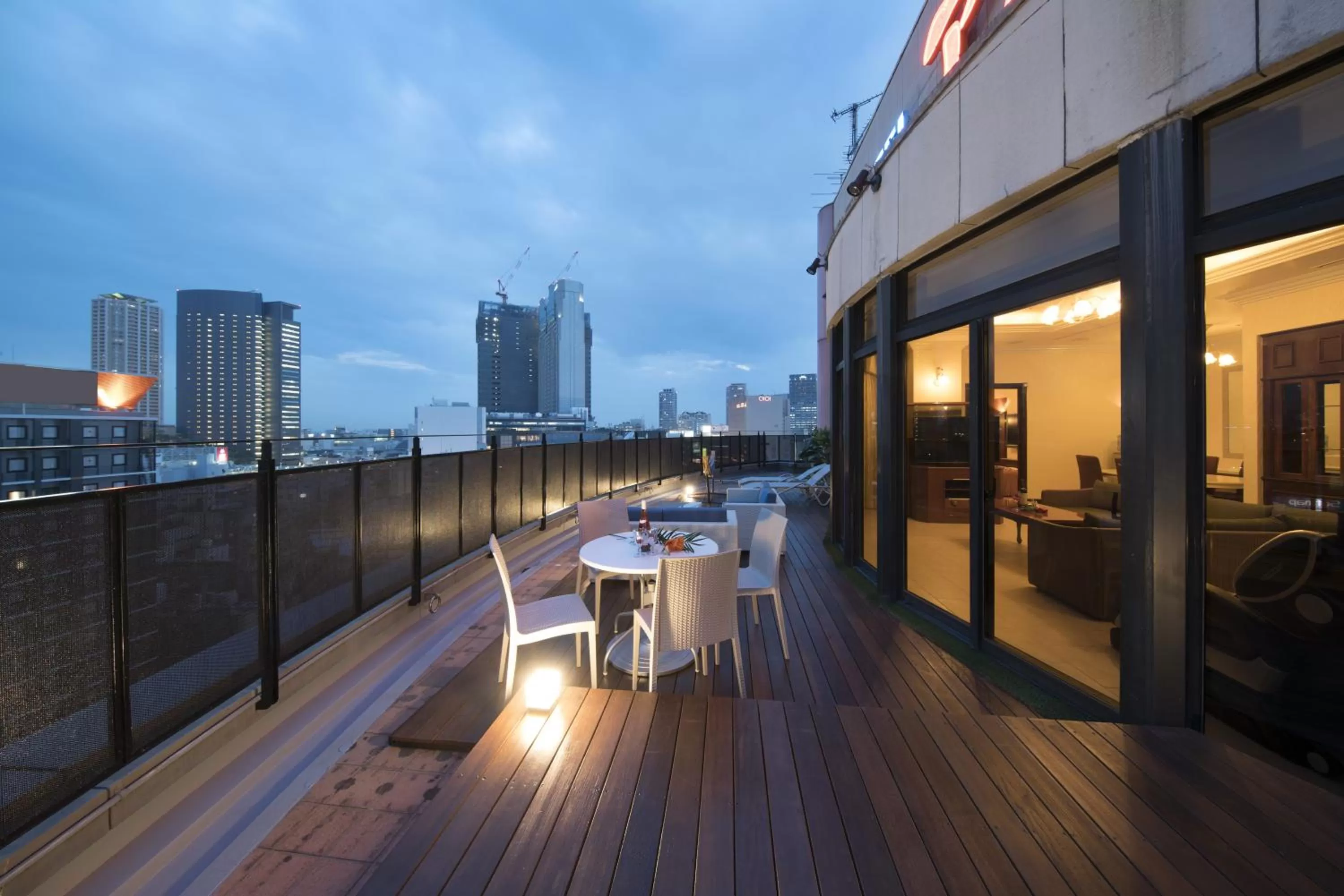 Balcony/Terrace in Hotel Alps
