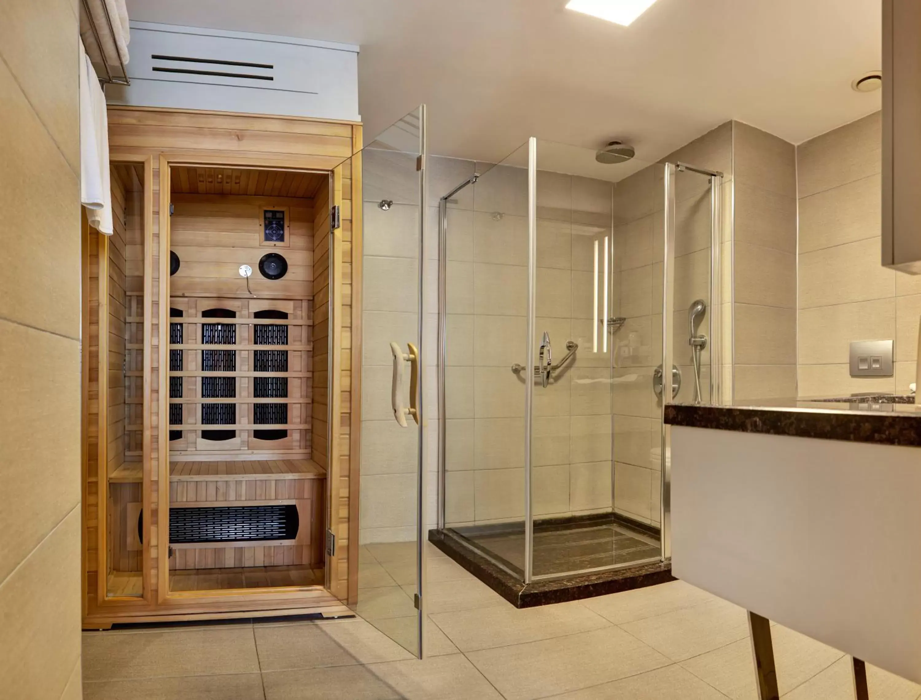 Sauna, Bathroom in Ramada Plaza By Wyndham Izmir