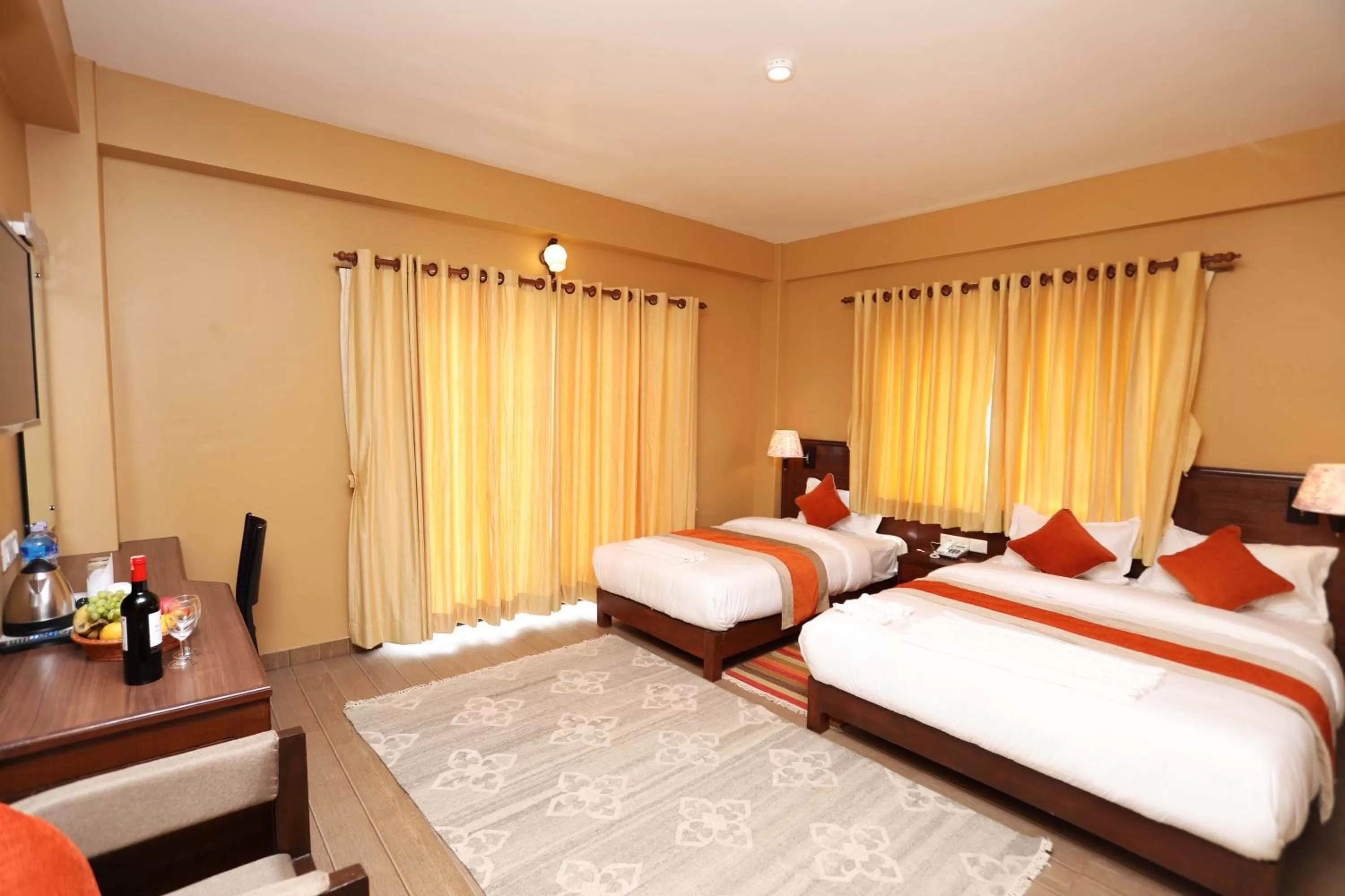 Decorative detail in Hotel The Clock