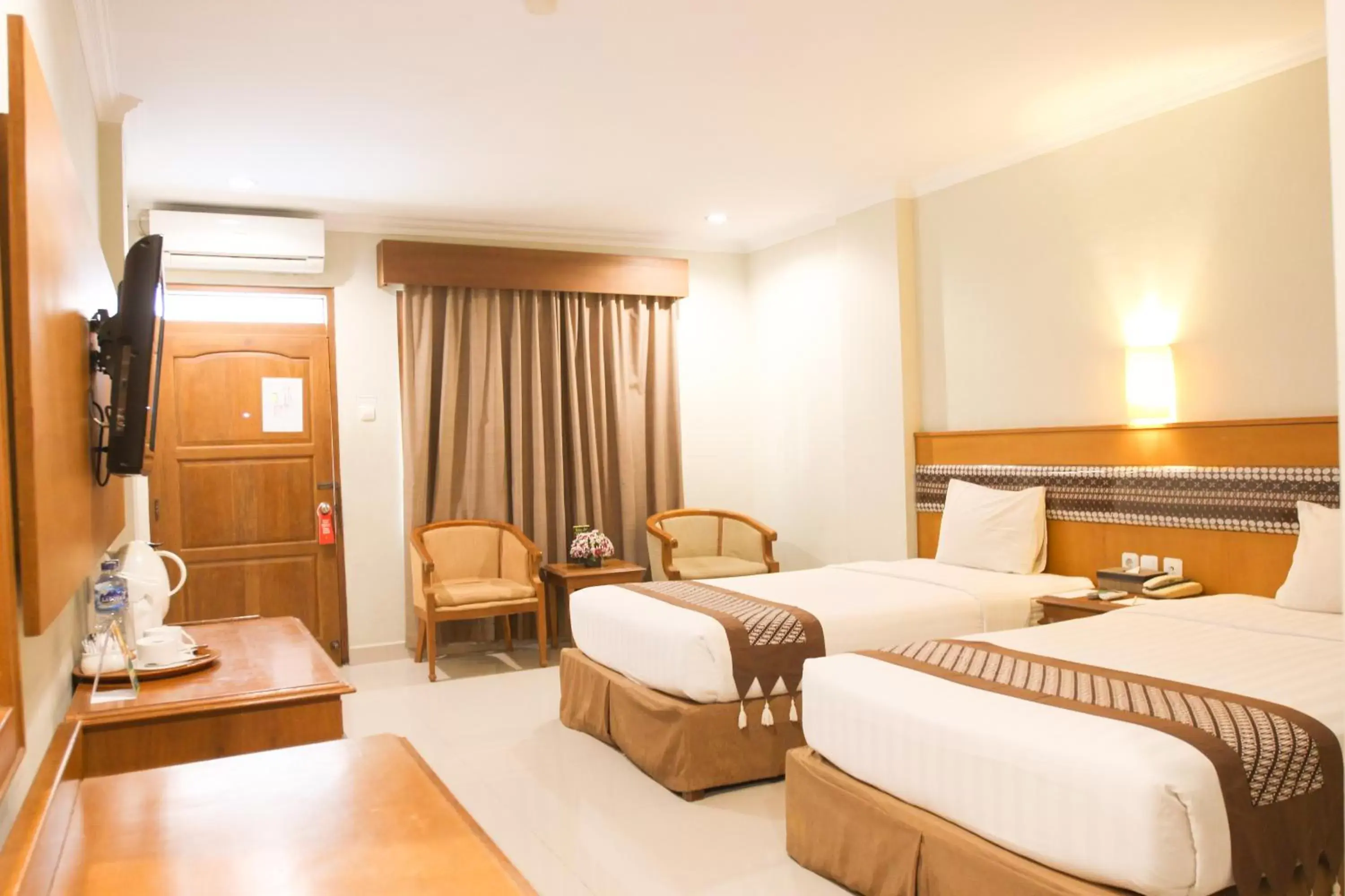 Bed in Cakra Kembang Hotel