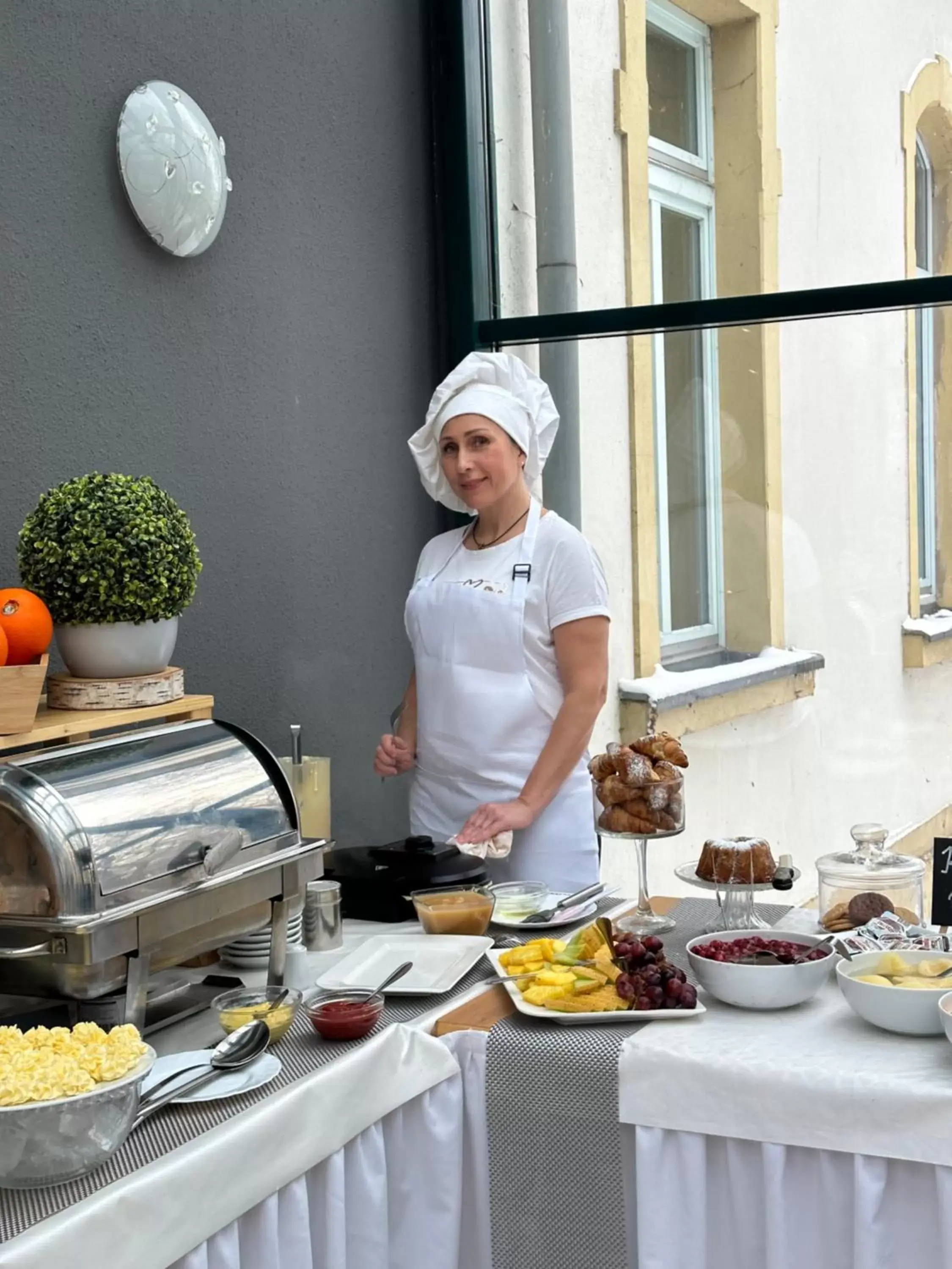 Breakfast in Parkhotel Waldschlösschen