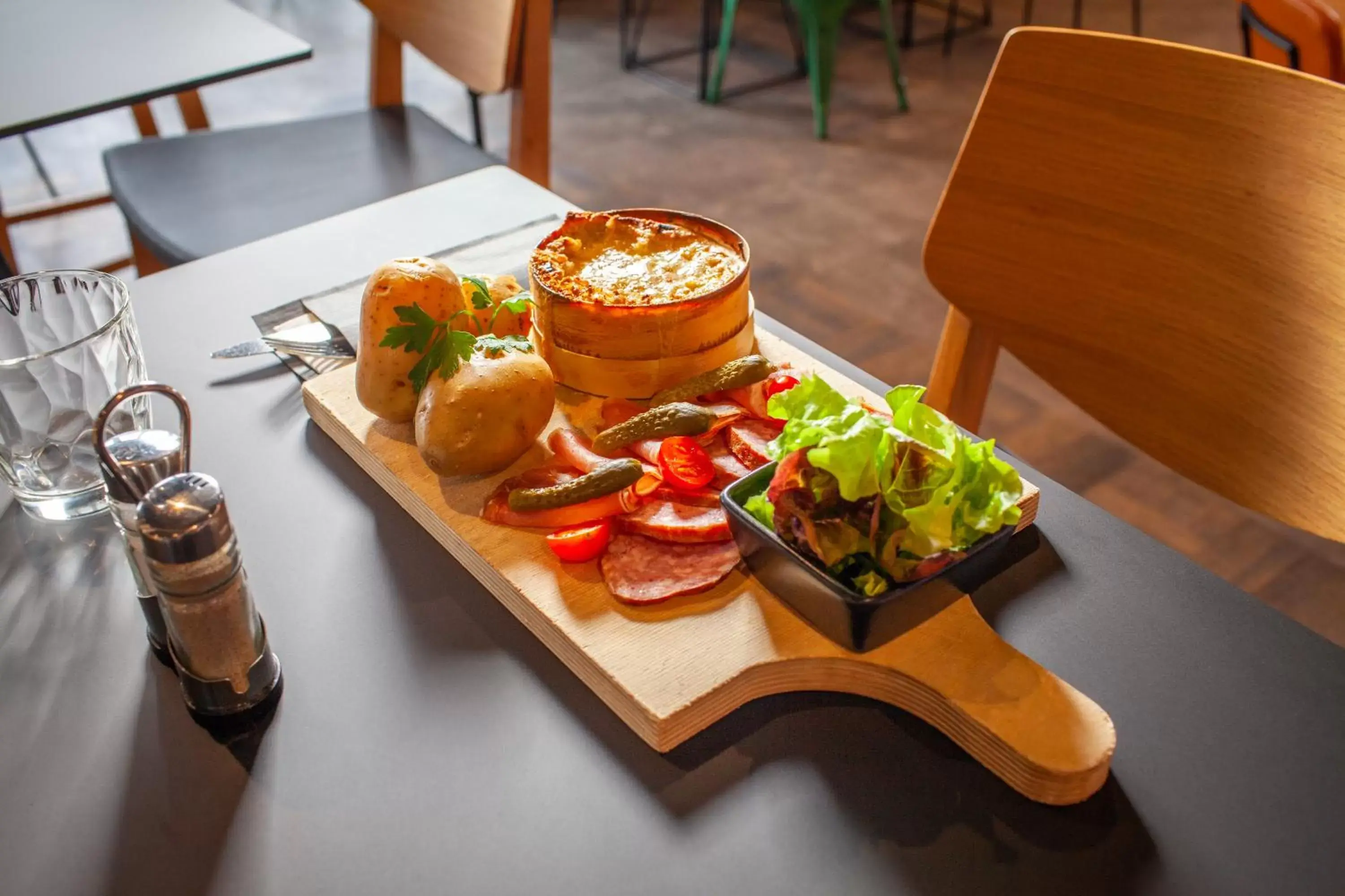 Food close-up in ibis Pontarlier