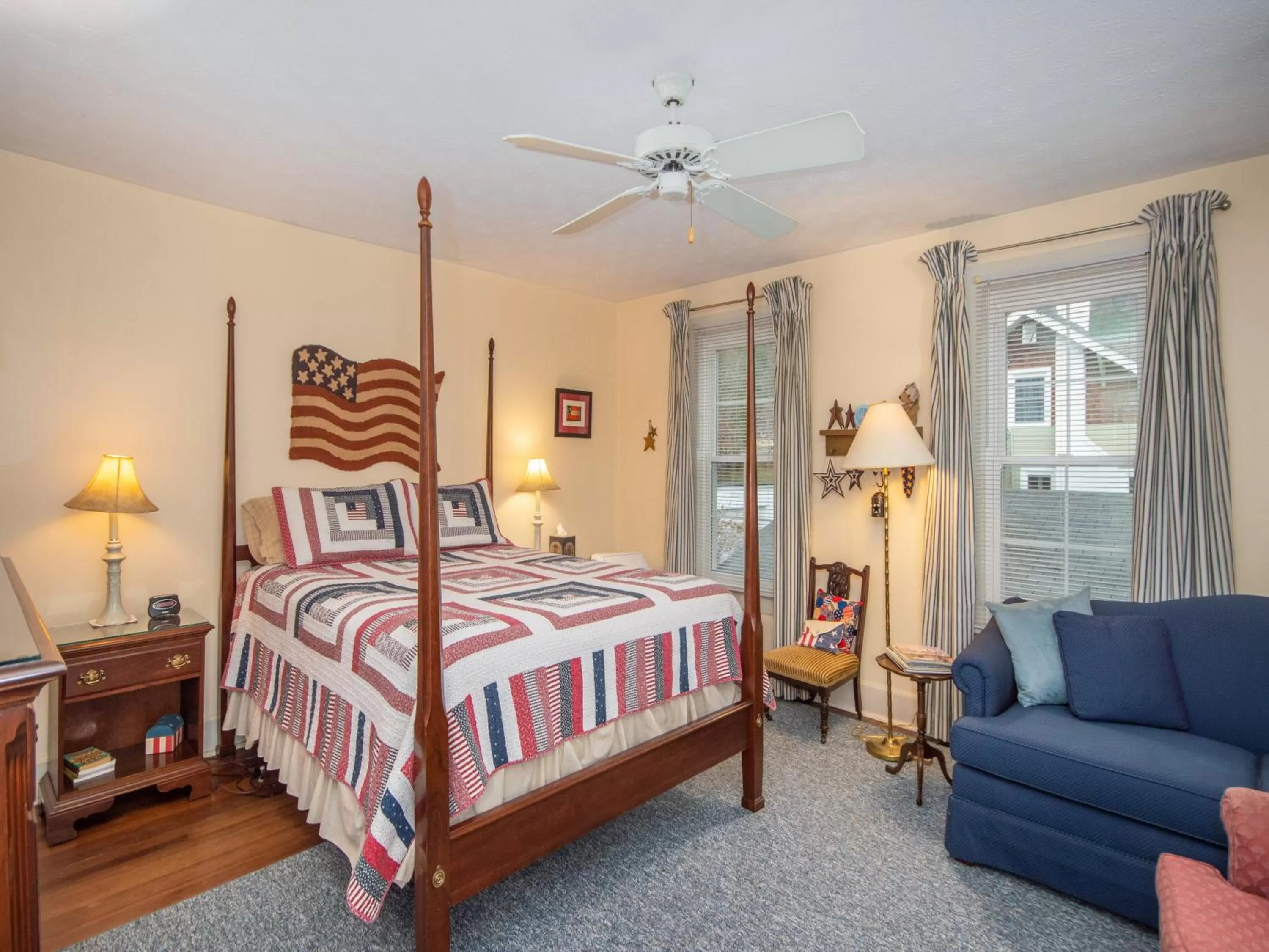 Bed in Terrell House B&B