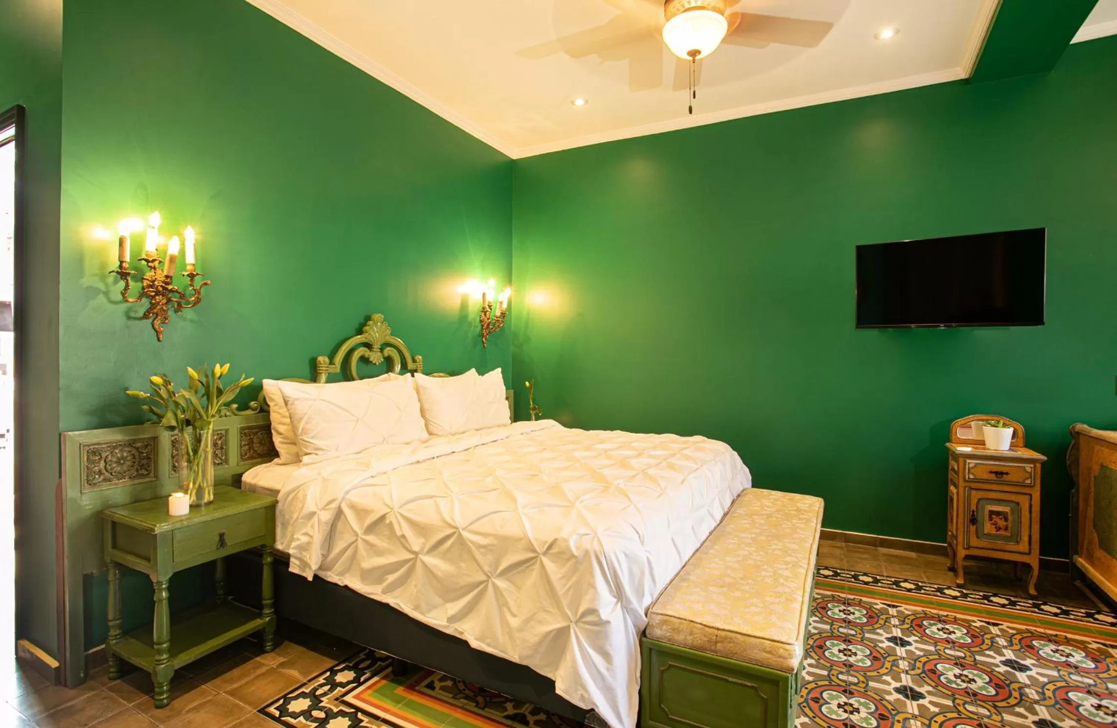 Bed in Hotel Boutique Rivera Del Rio