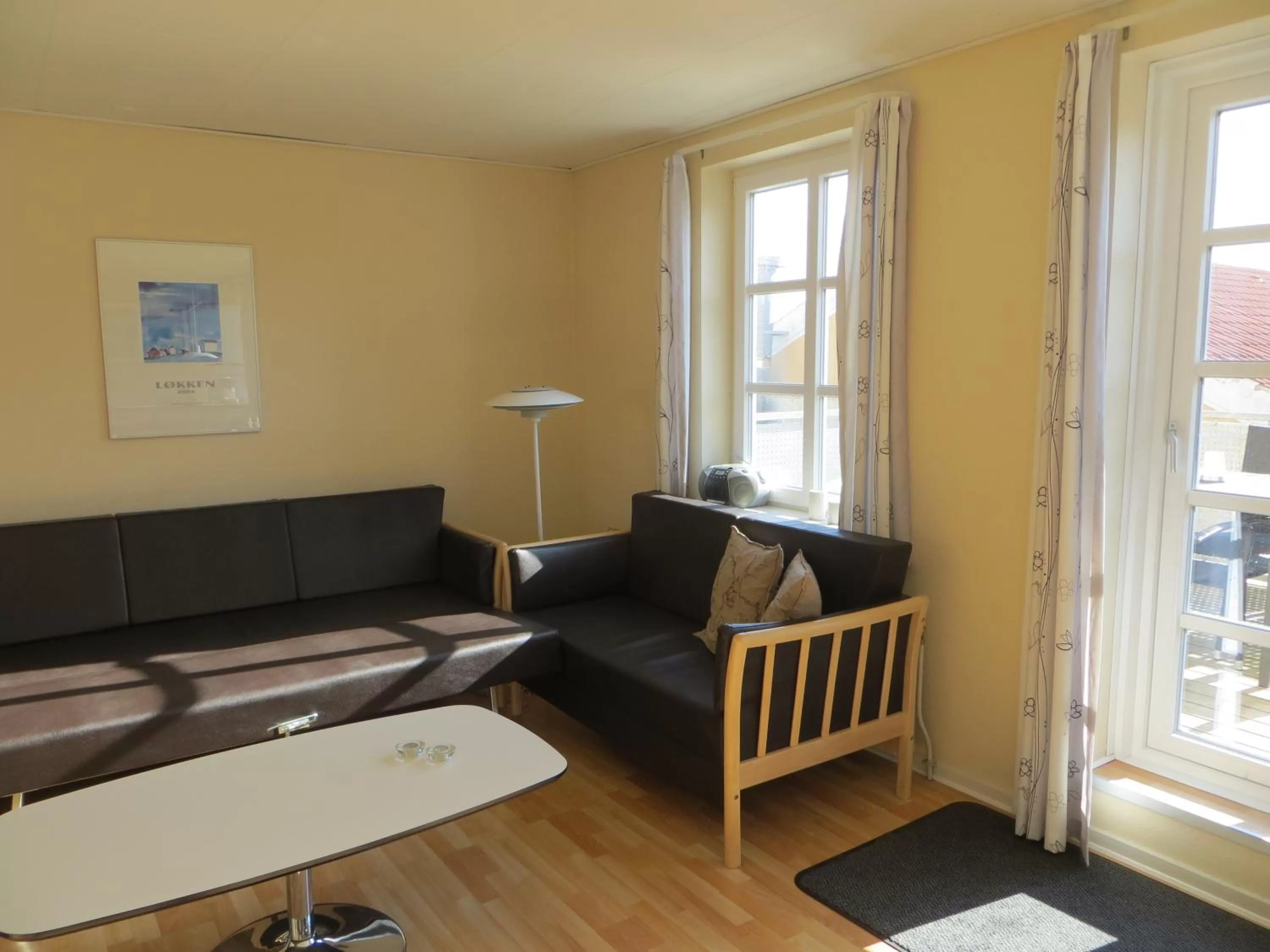 Living room in Løkken Badehotel Apartments