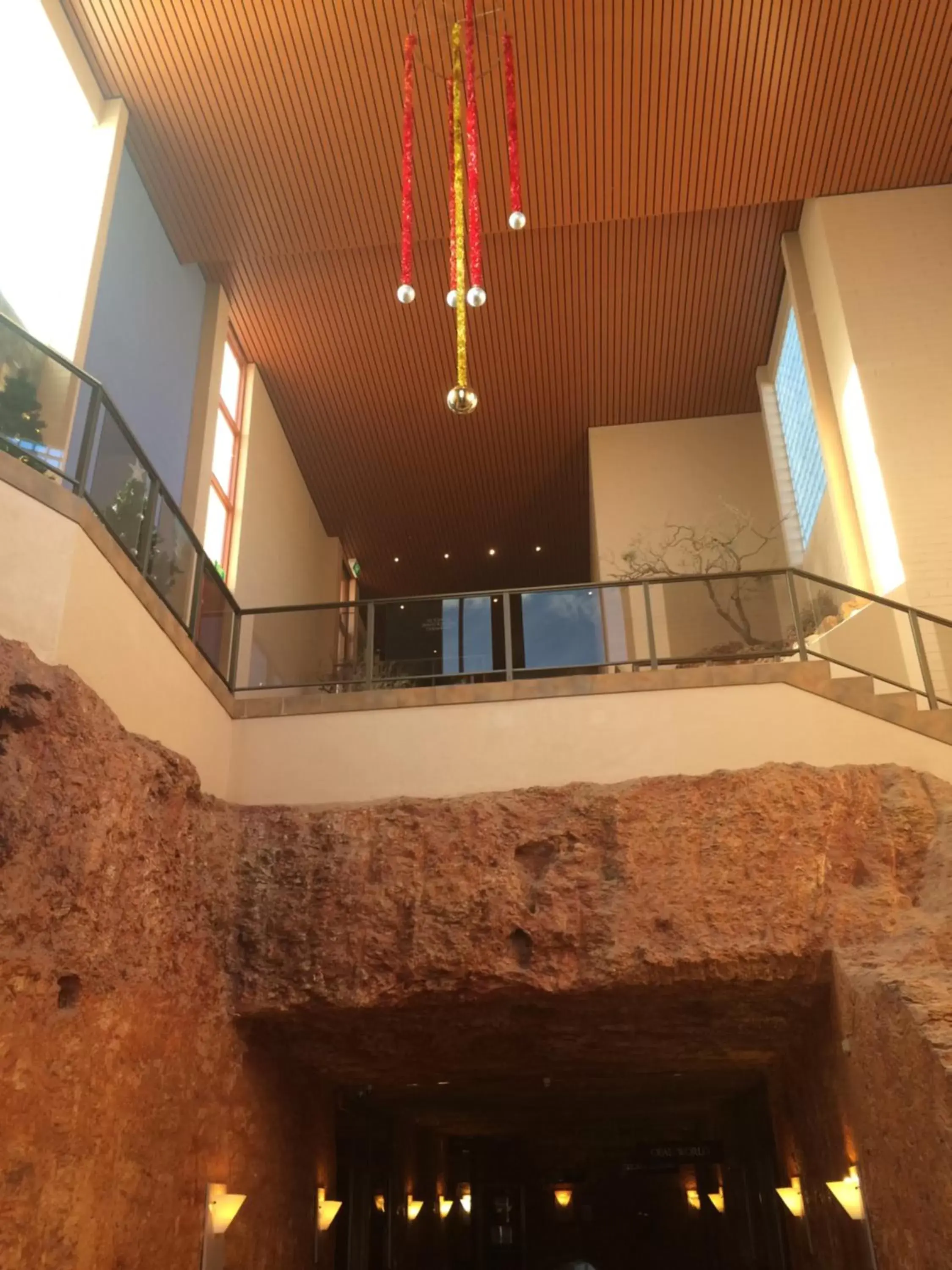 Balcony/Terrace in Desert Cave Hotel