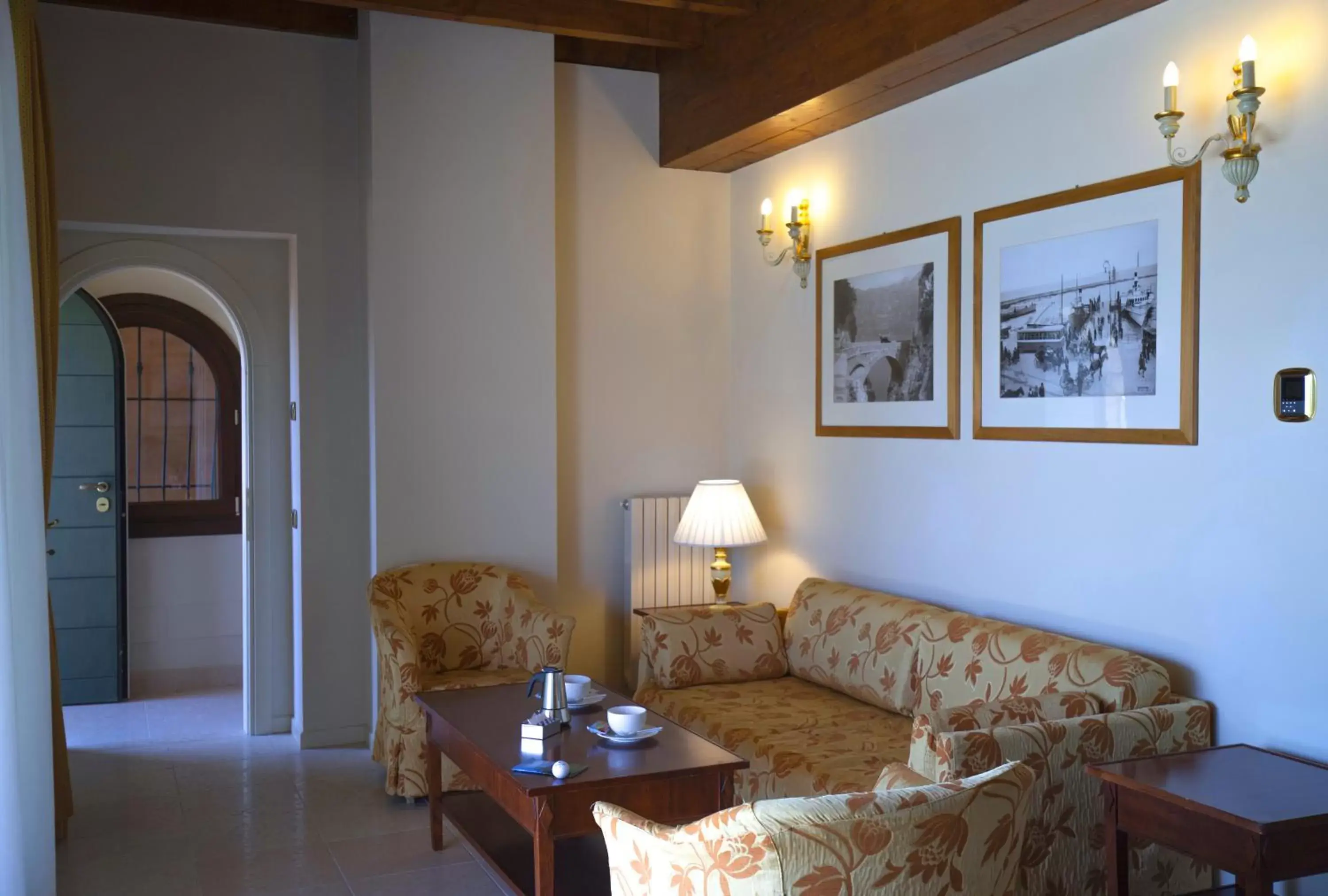 Living room, Seating Area in Apartments Golf Bogliaco