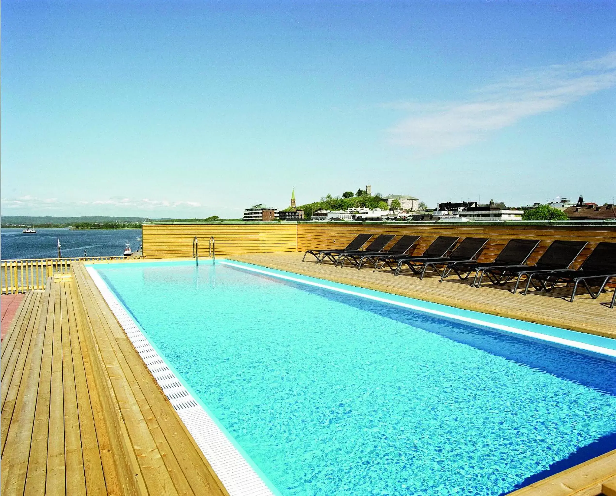 Swimming Pool in Quality Hotel Tønsberg