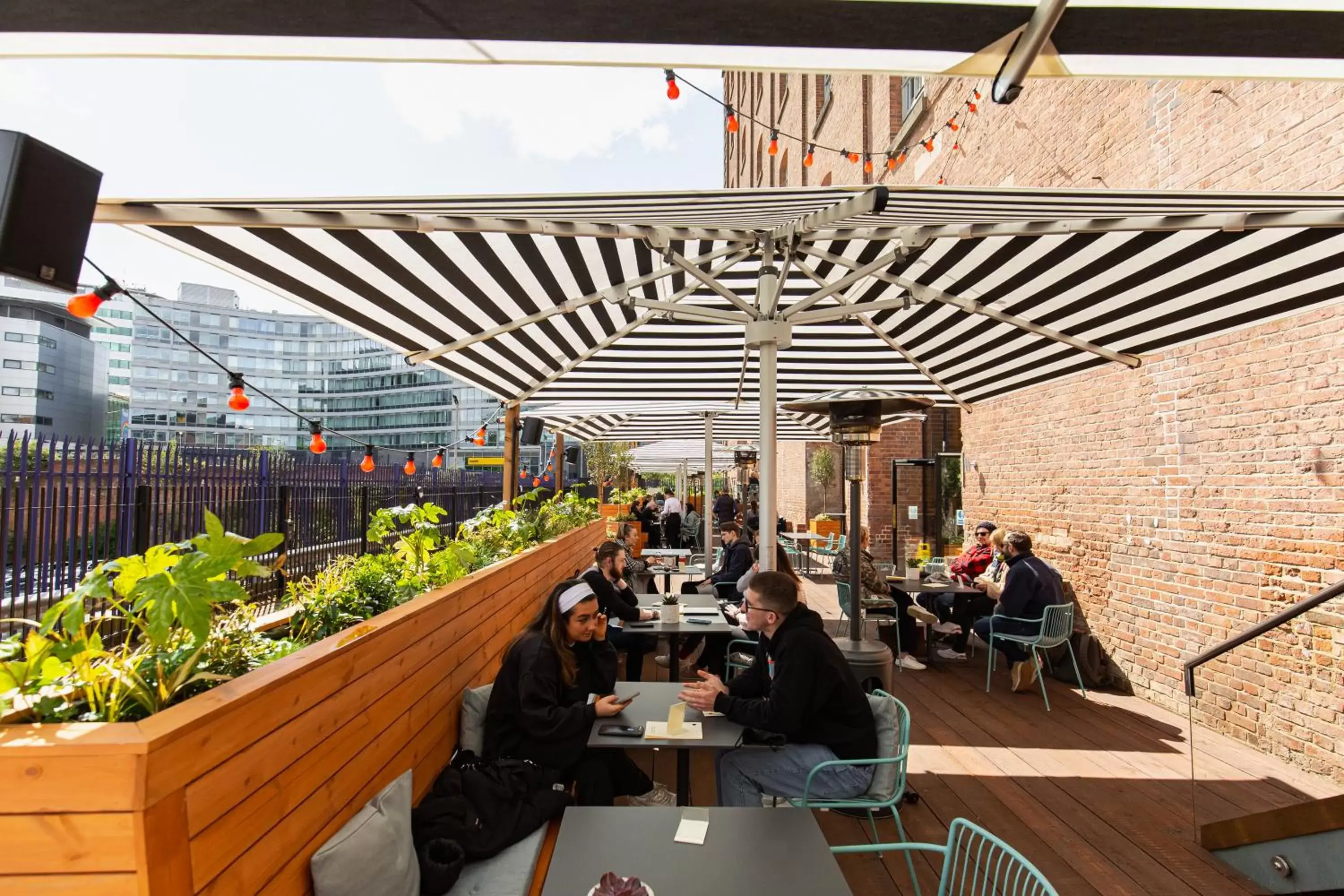 Patio, Restaurant/Places to Eat in Native Manchester