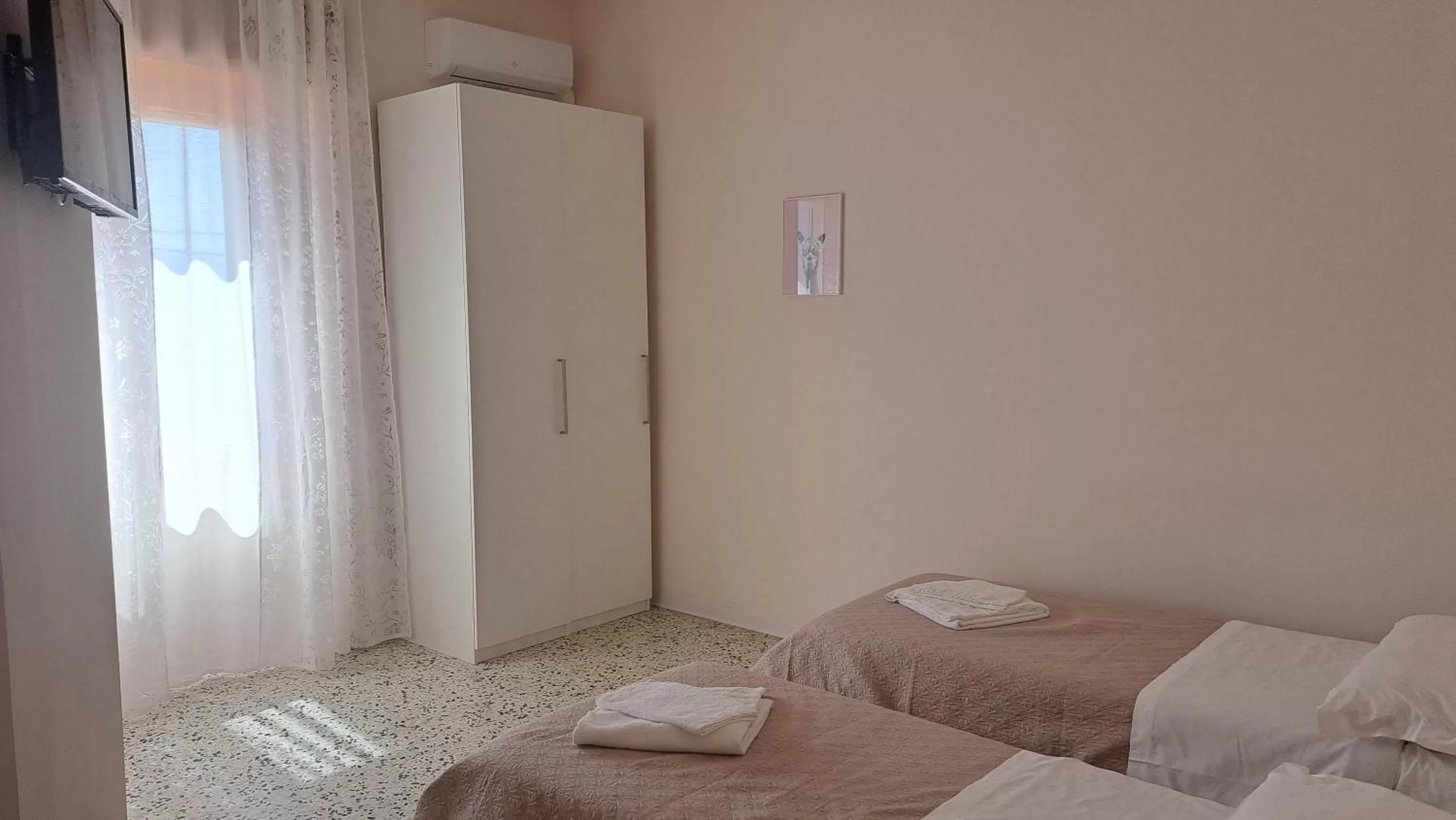 Bed in B & B le tre rose