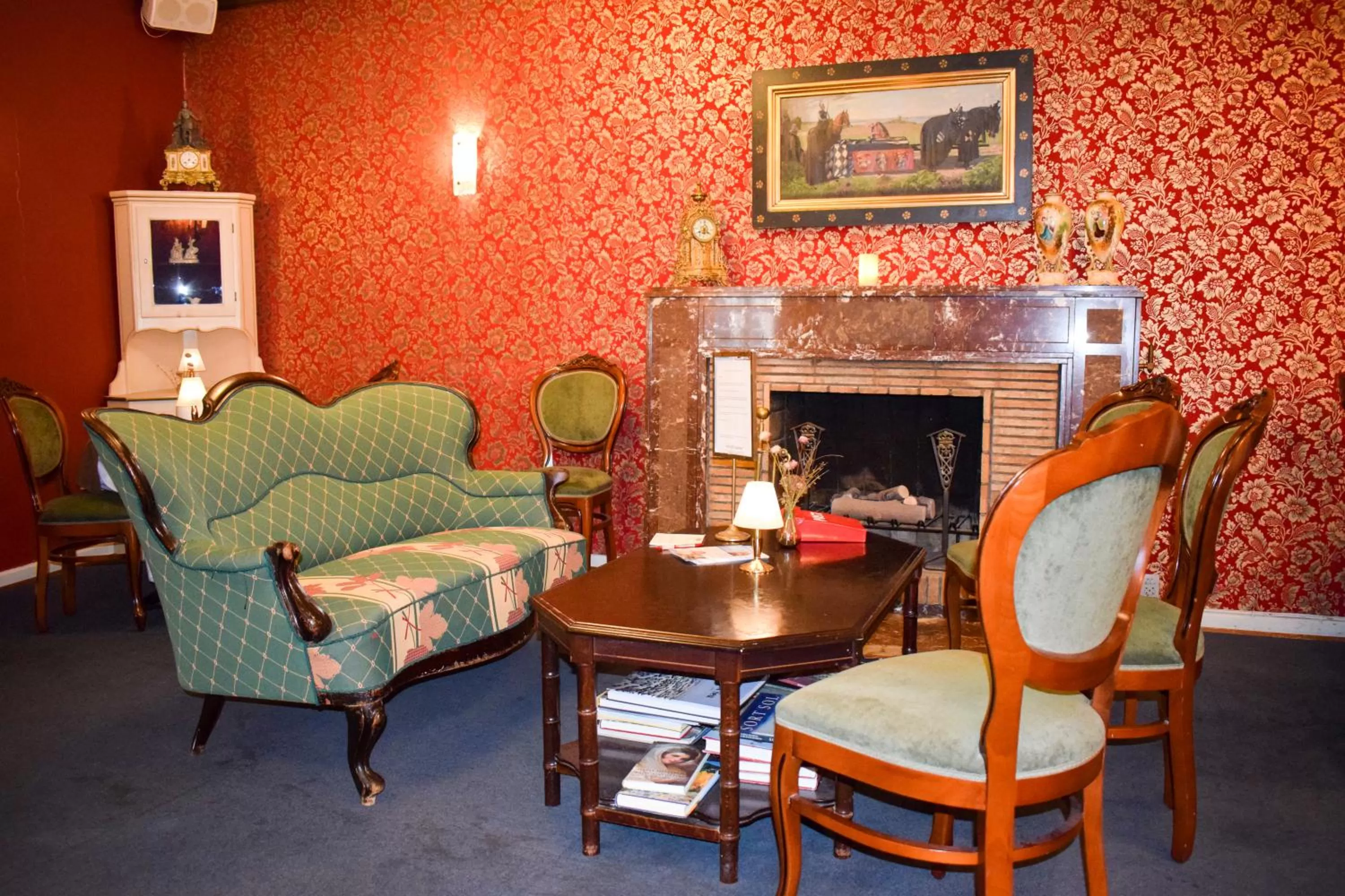 Seating area in Hotel Dagmar