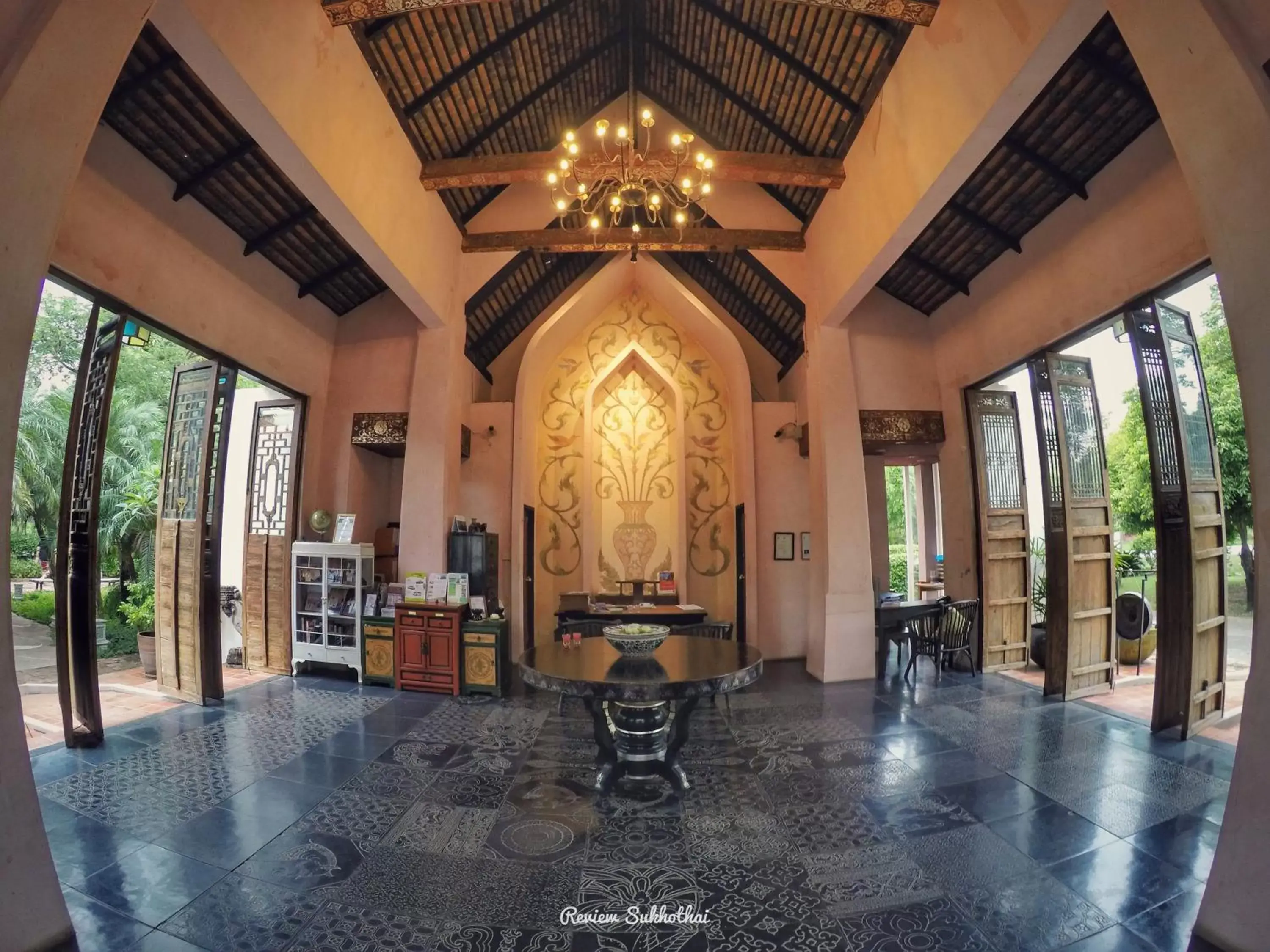 Lobby or reception in Tharaburi Resort Lobby or reception in Tharaburi Resort