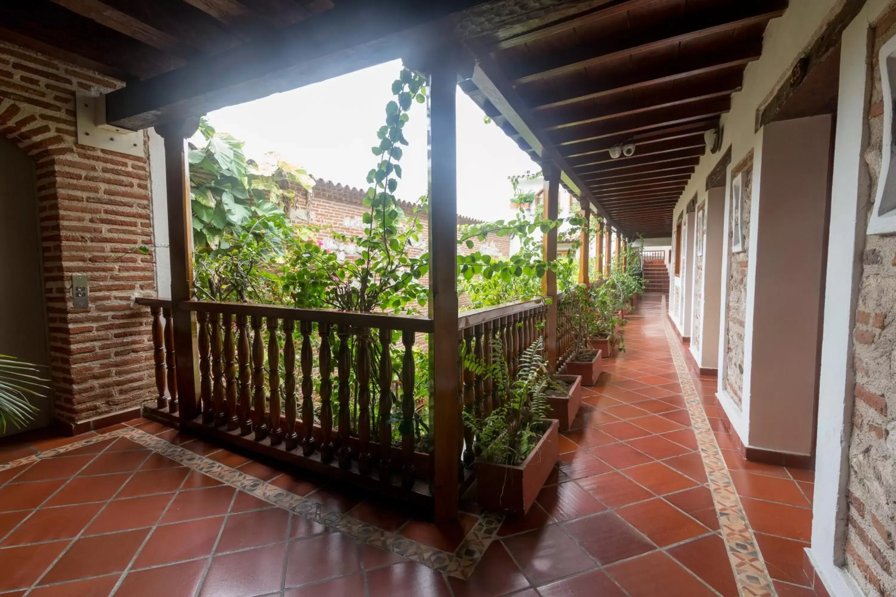 Balcony/Terrace in Hotel Don Pedro De Heredia