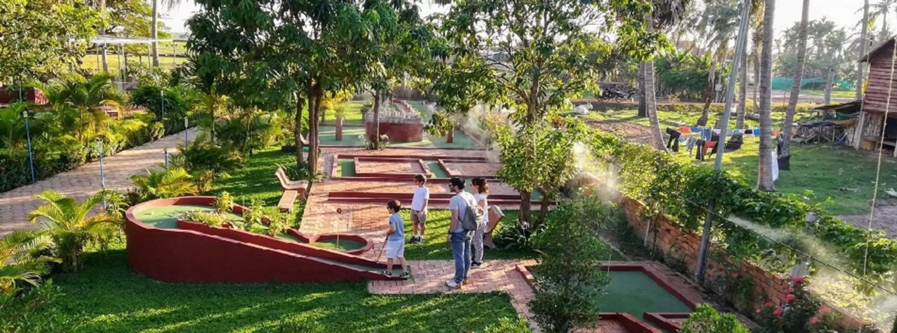 Minigolf in La Palmeraie D'angkor