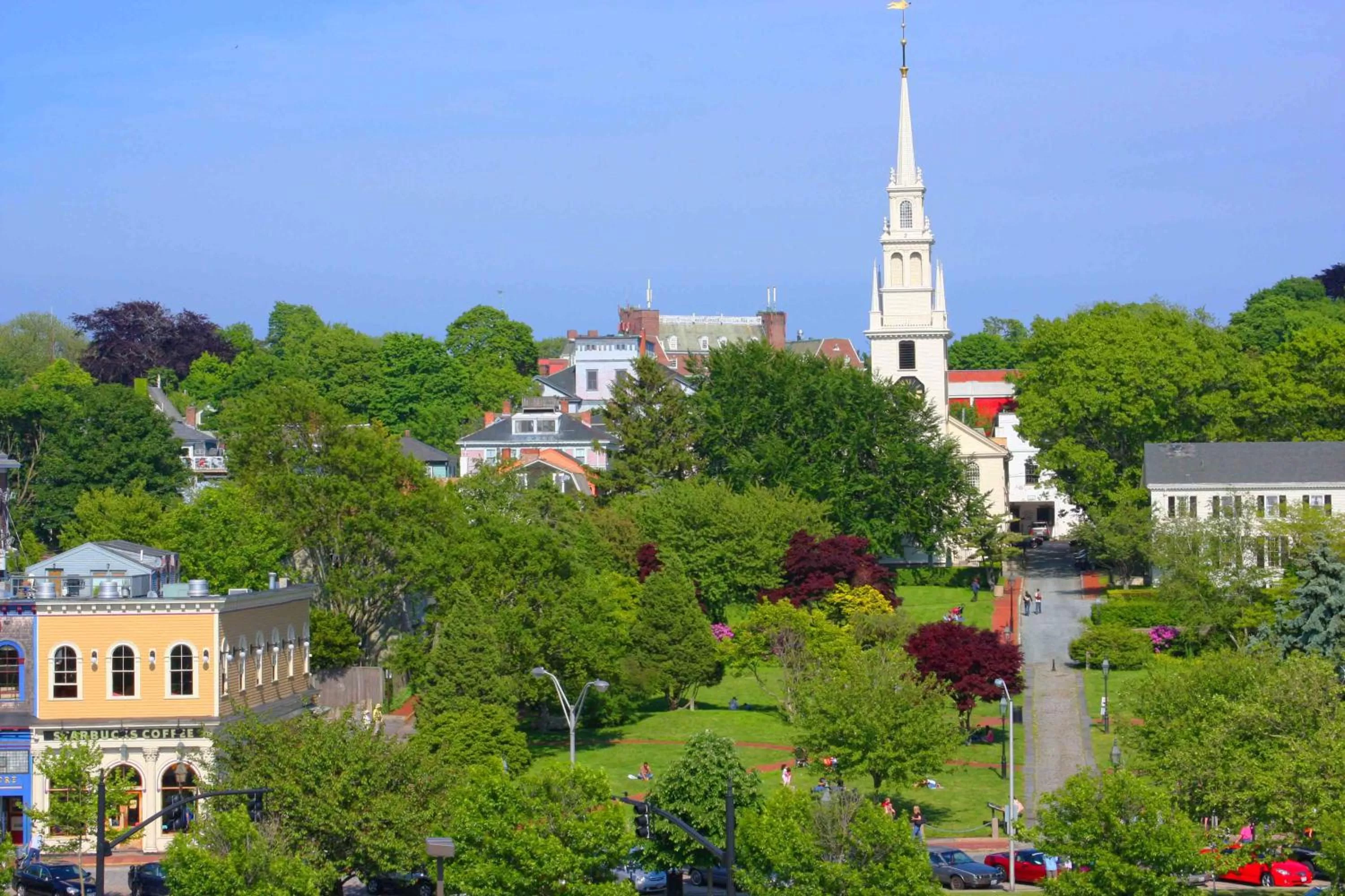 City view in The Newport Harbor Hotel & Marina
