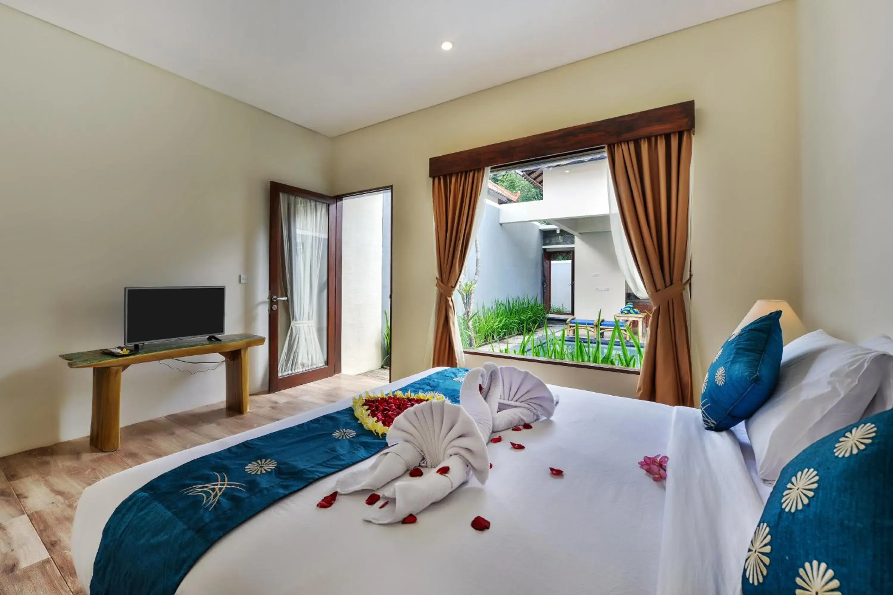 Bedroom, Bed in Yoga Ubud Private Pool Villa Bedroom, Bed in Yoga Ubud Private Pool Villa