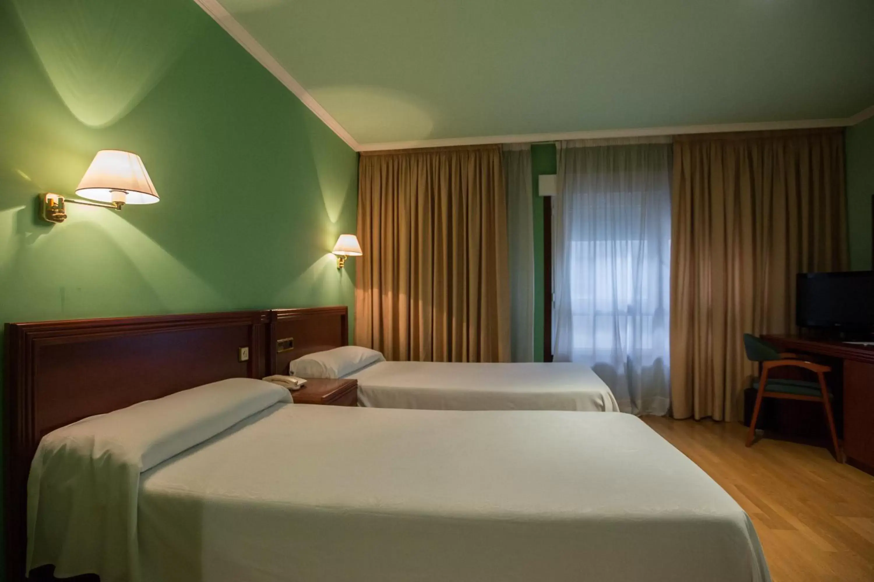 Decorative detail, Bed in Hotel Villa de Marin