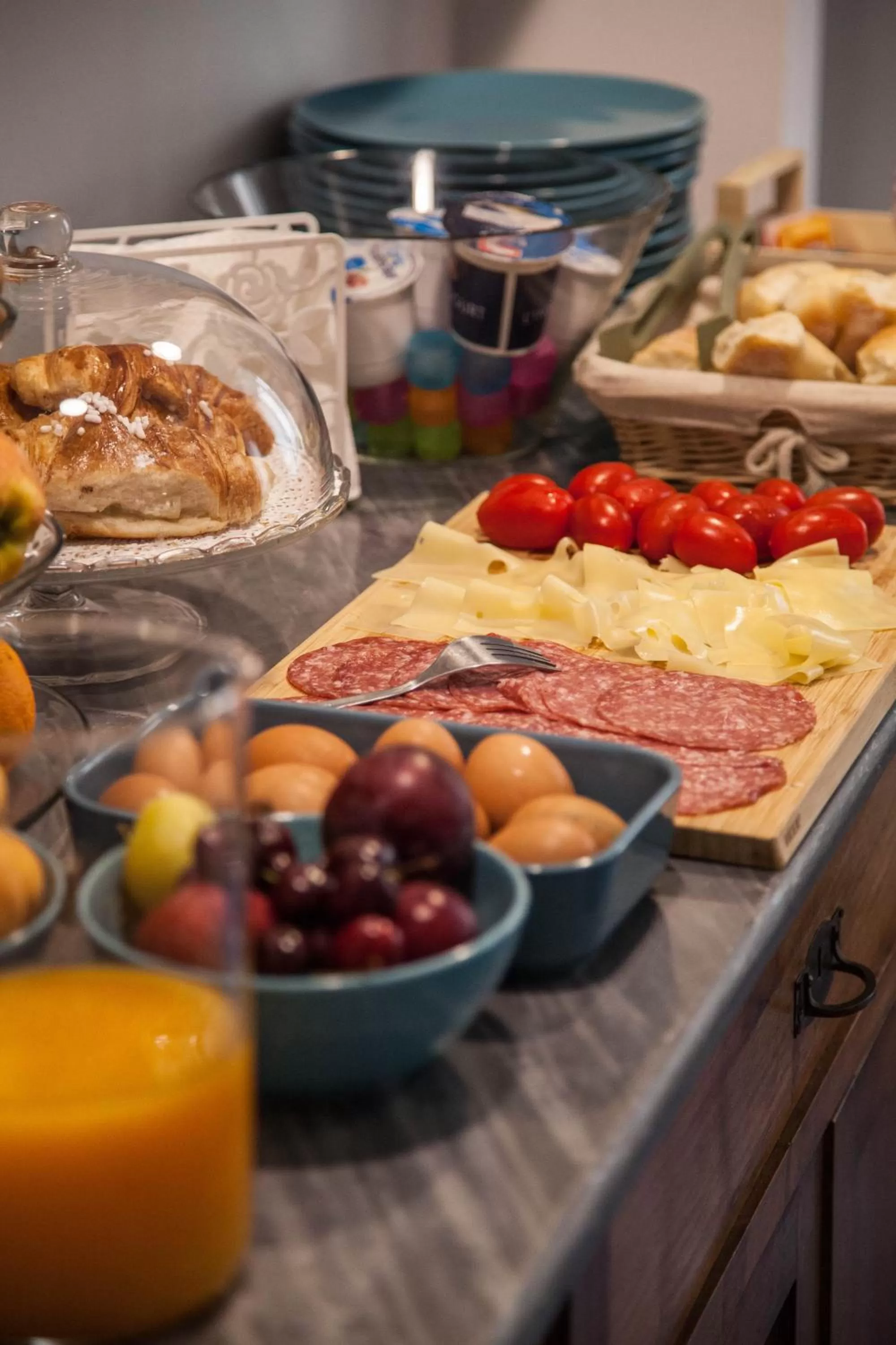 Food and drinks in Borgo Vergini Garden B&B