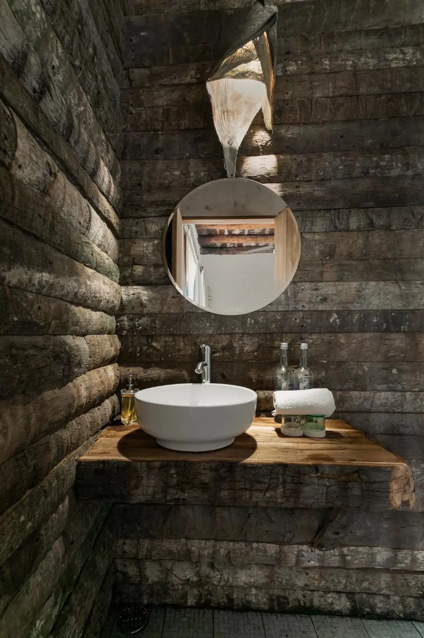 Bathroom in Hidden Treehouse Tulum Eco-Hotel