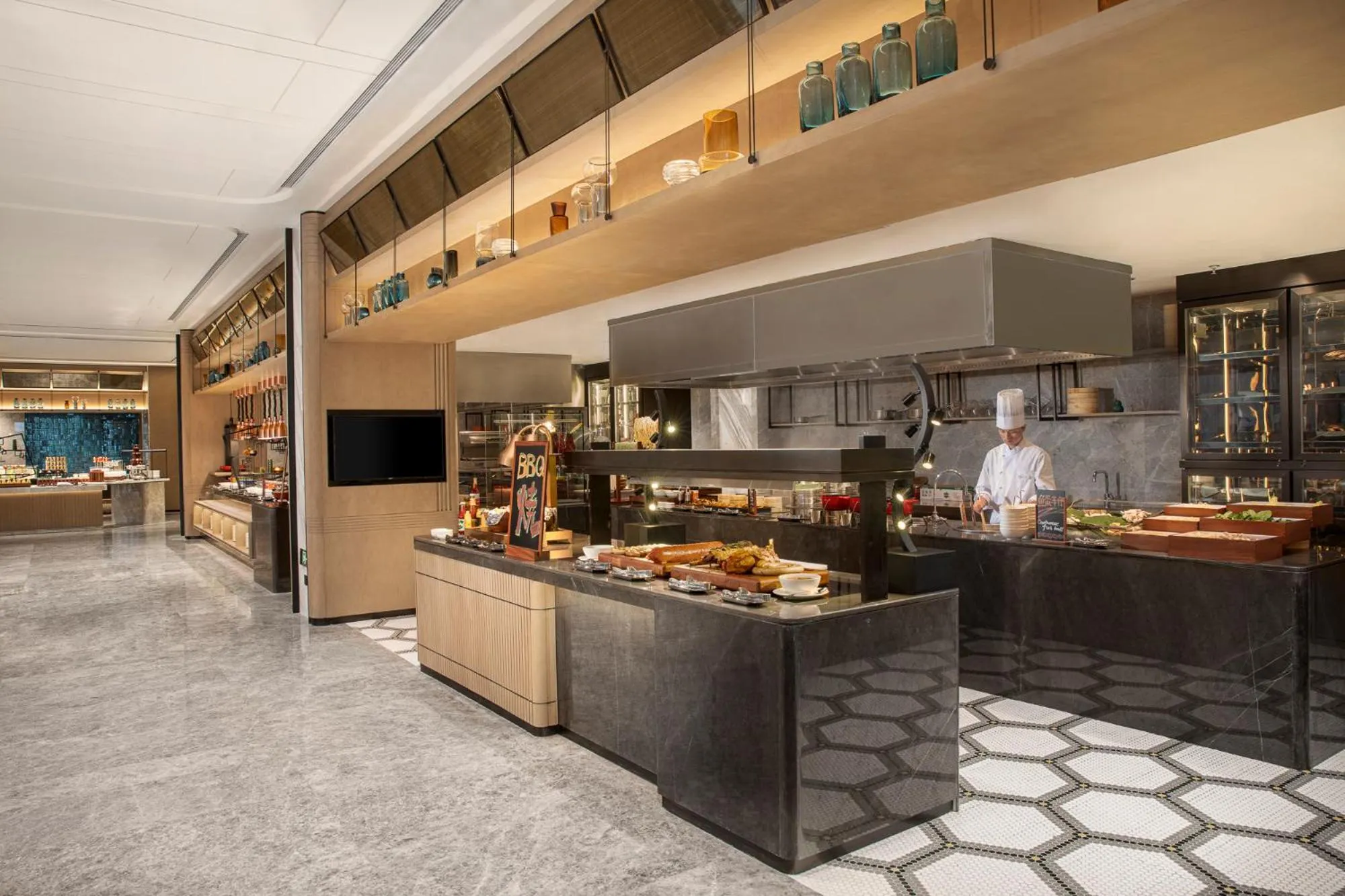 Restaurant/places to eat in Crowne Plaza Shanghai Jinxiu by IHG