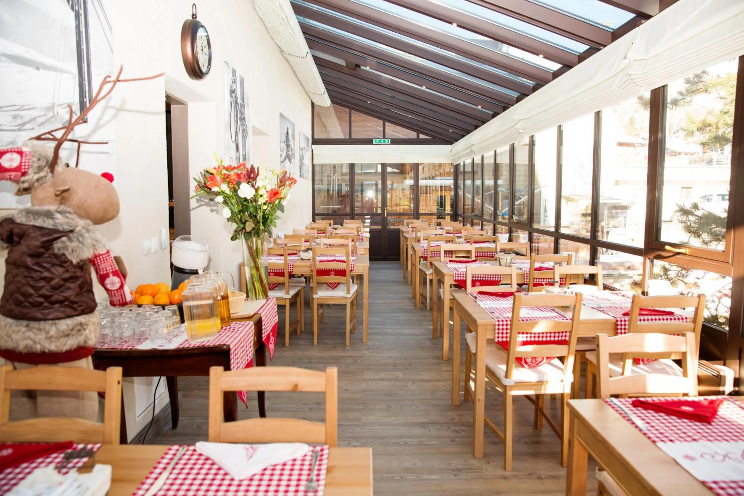 Restaurant/places to eat in Hotel Bristol Verbier