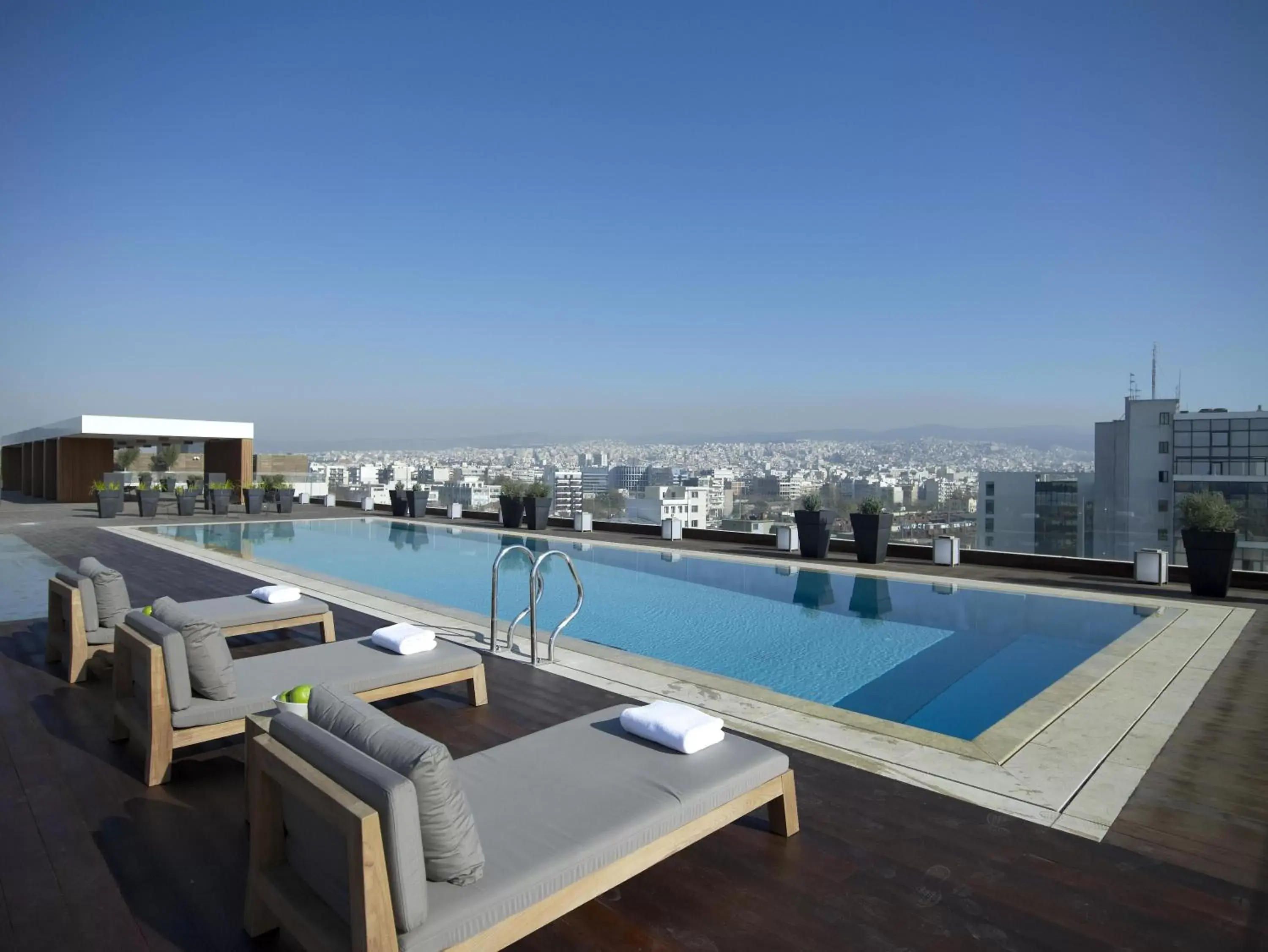 City view, Swimming Pool in The Met Hotel Thessaloniki, a Member of Design Hotels