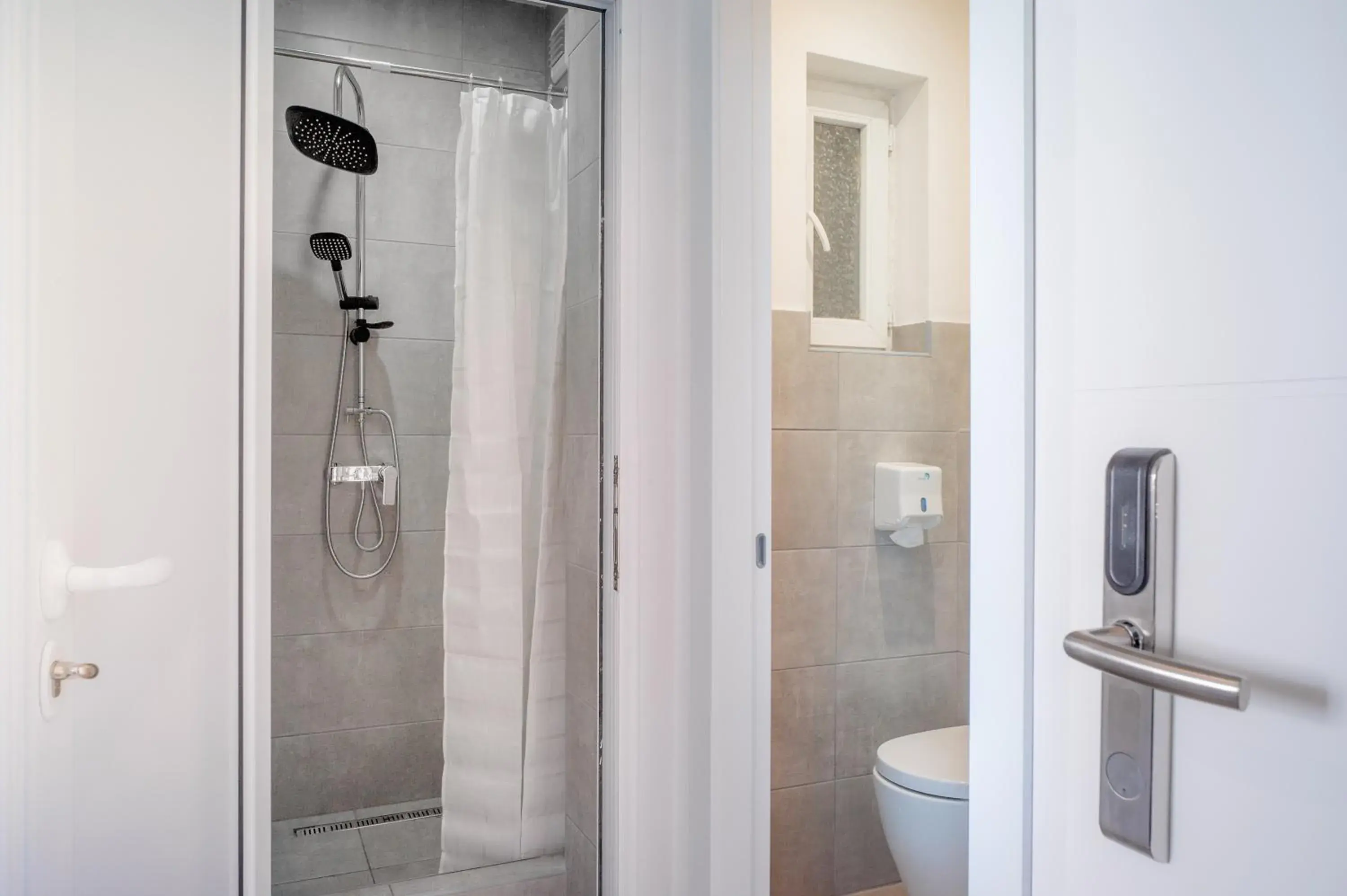 Shower, Bathroom in Good People design hostel