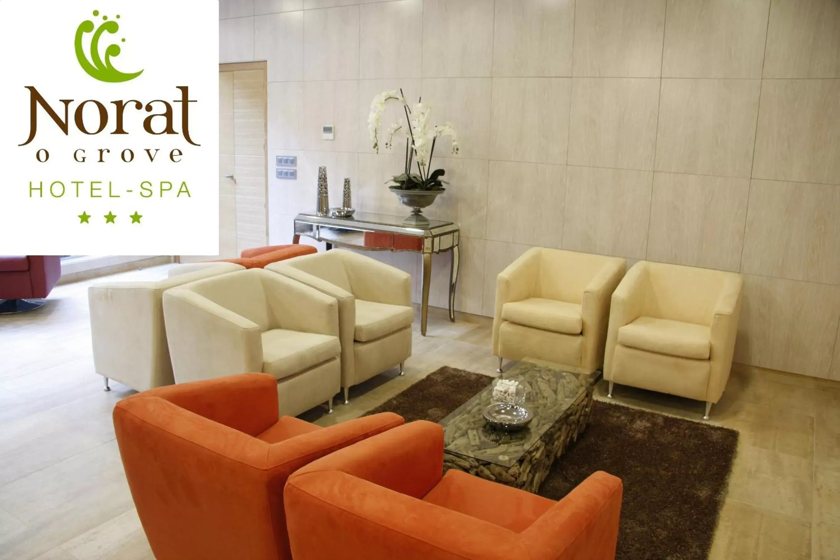 Property logo or sign, Lobby/Reception in Hotel Spa Norat O Grove 3* Superior