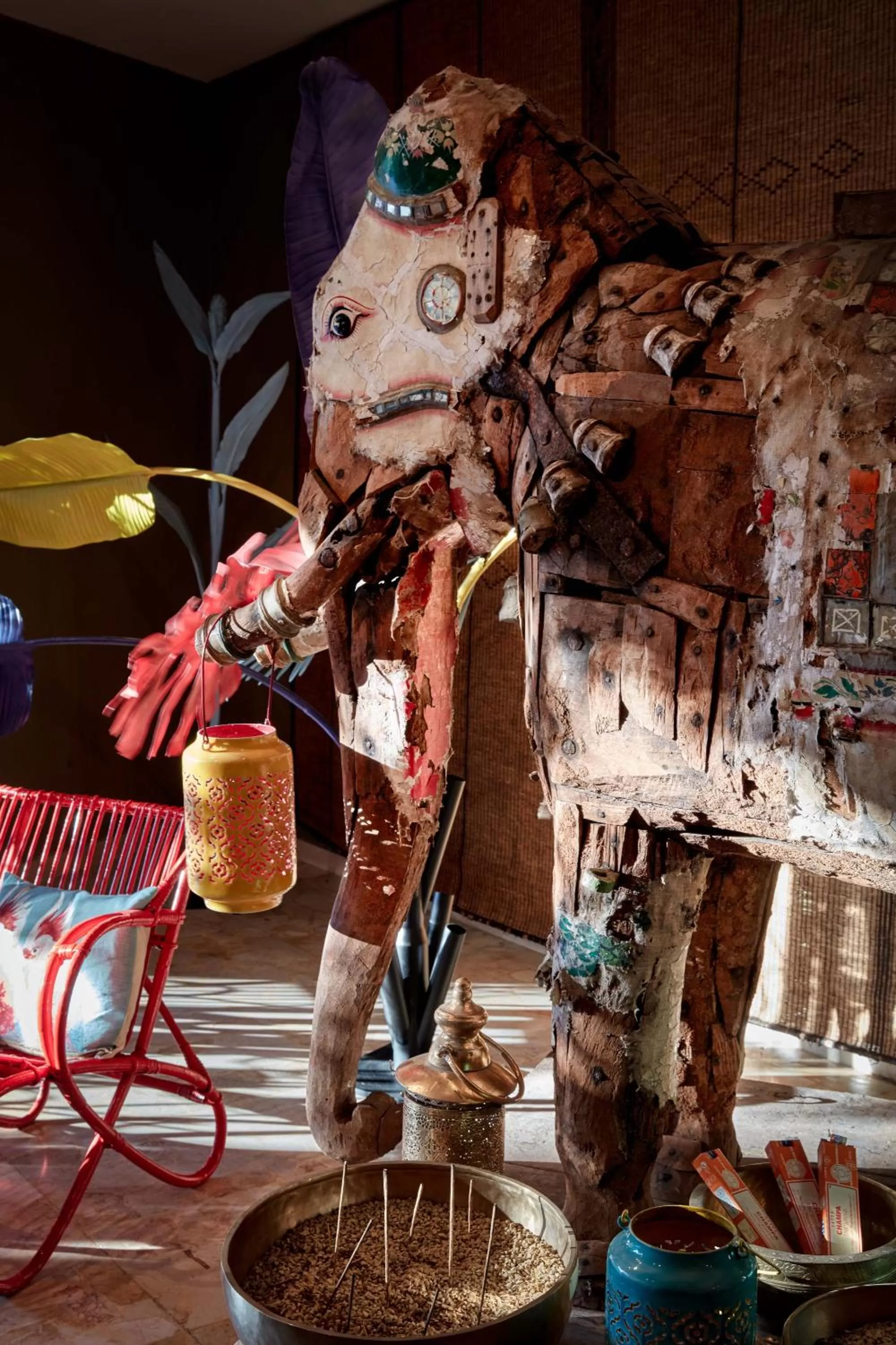 Decorative detail in Bikini Island & Mountain Port de Soller "Adults only"