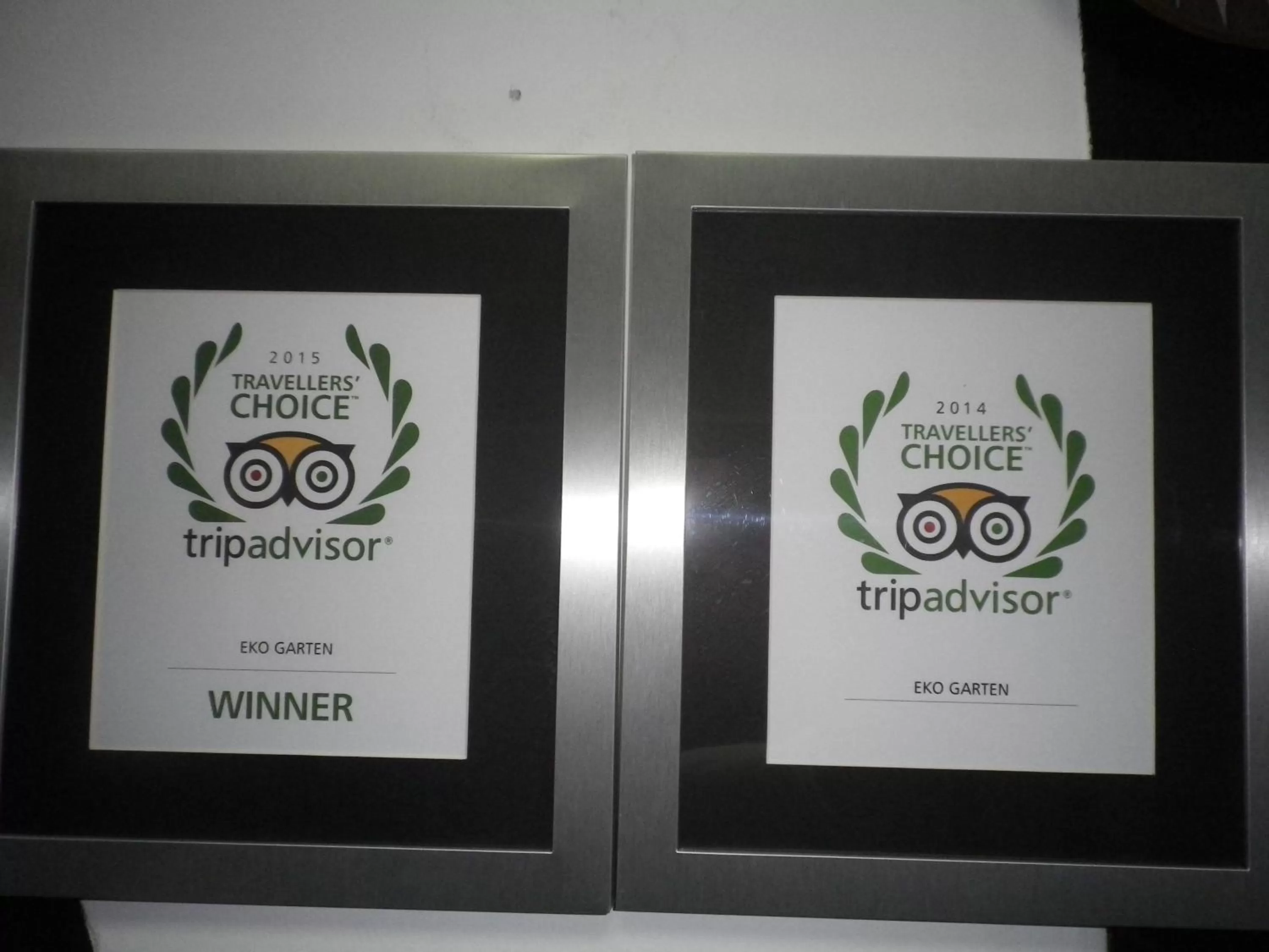 Certificate/Award in Hotel Garten