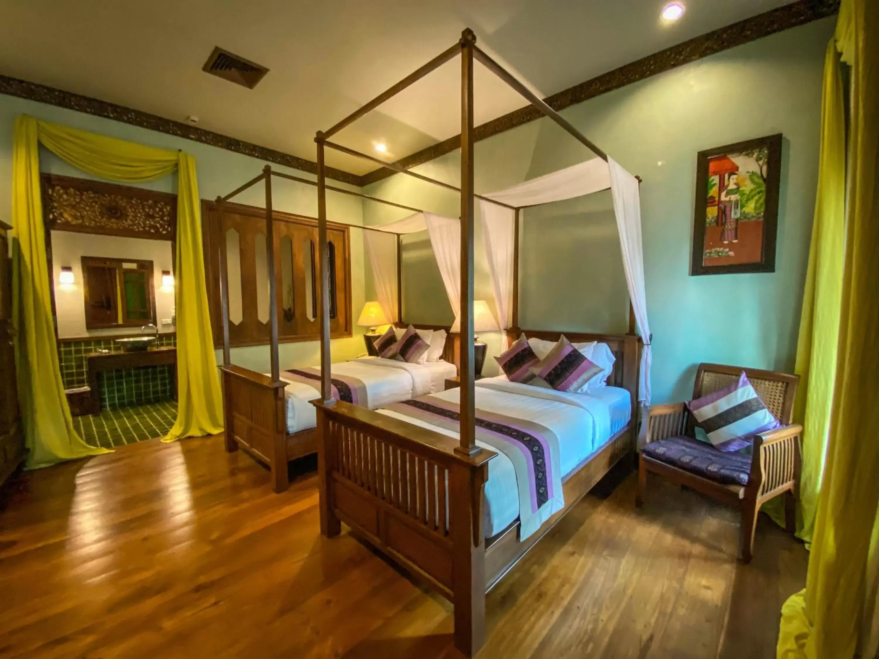Bedroom, Bed in Amata Lanna Village อมตะล้านนาวิลเลจ Bedroom, Bed in Amata Lanna Village อมตะล้านนาวิลเลจ