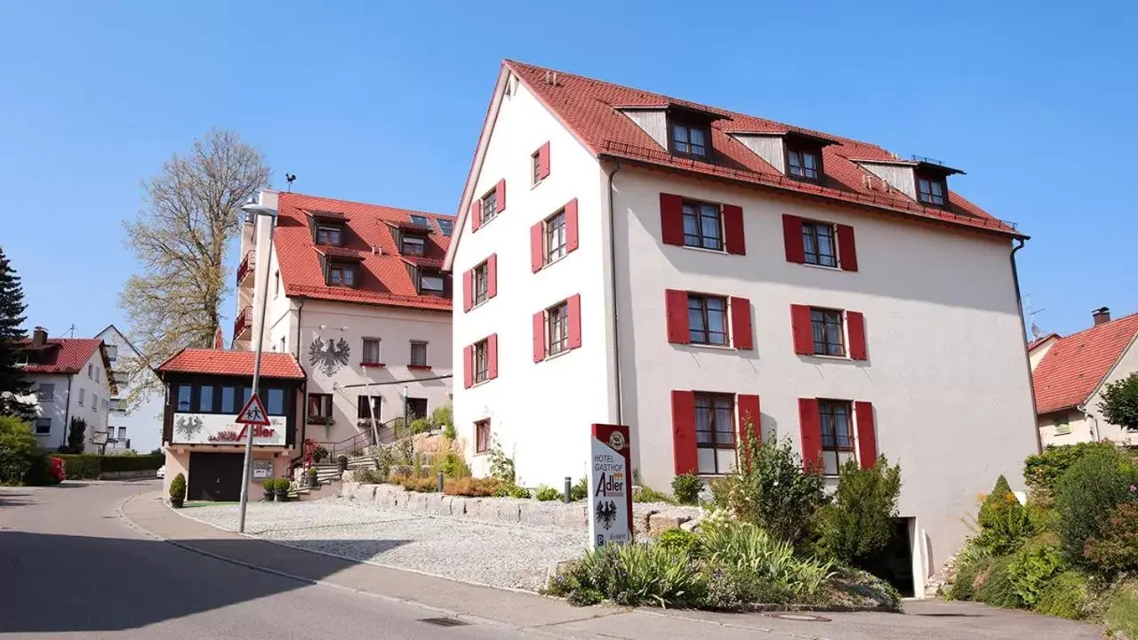 Property Building in Hotel Gasthof Adler