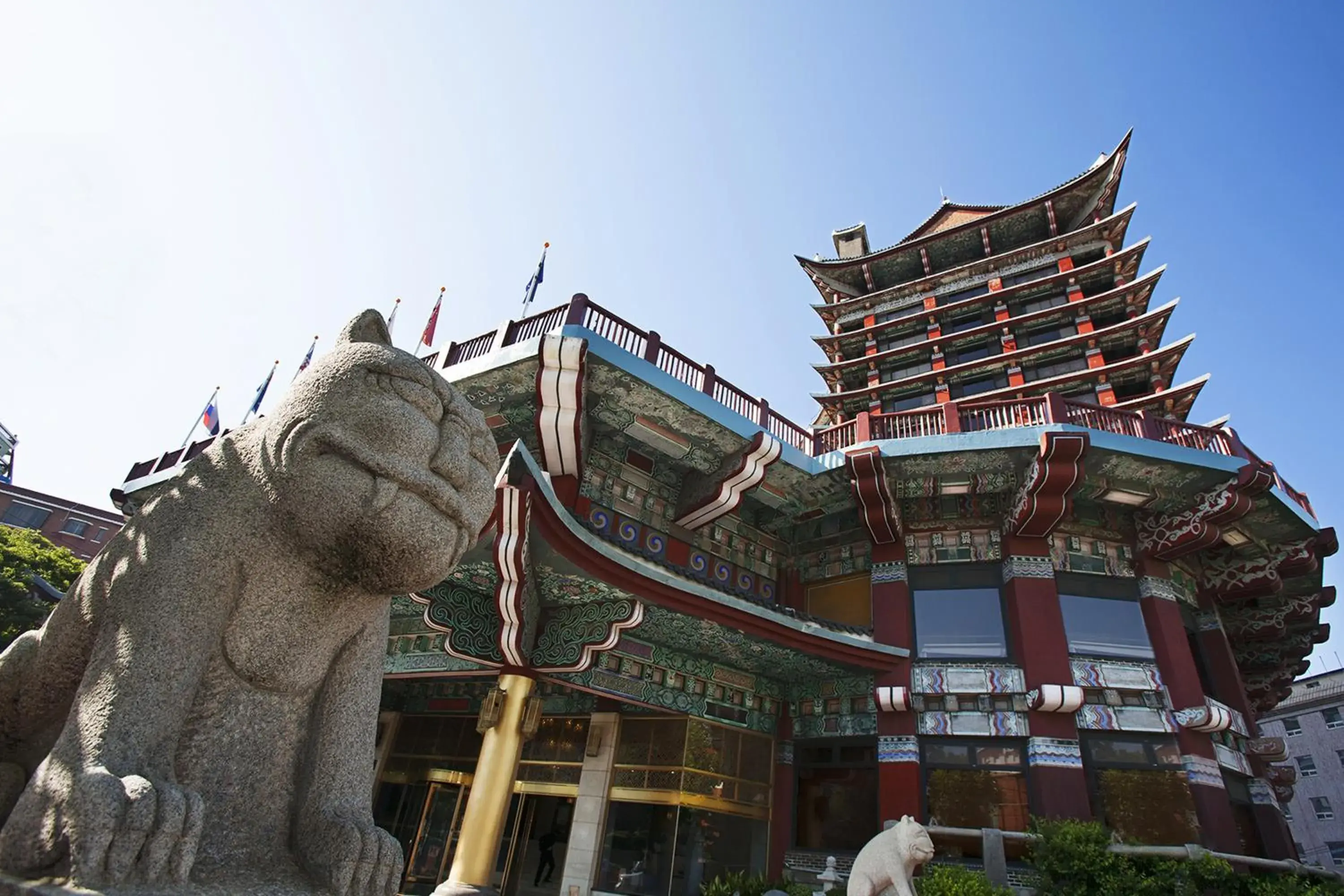 Facade/entrance in Commodore Hotel Busan Facade/entrance in Commodore Hotel Busan