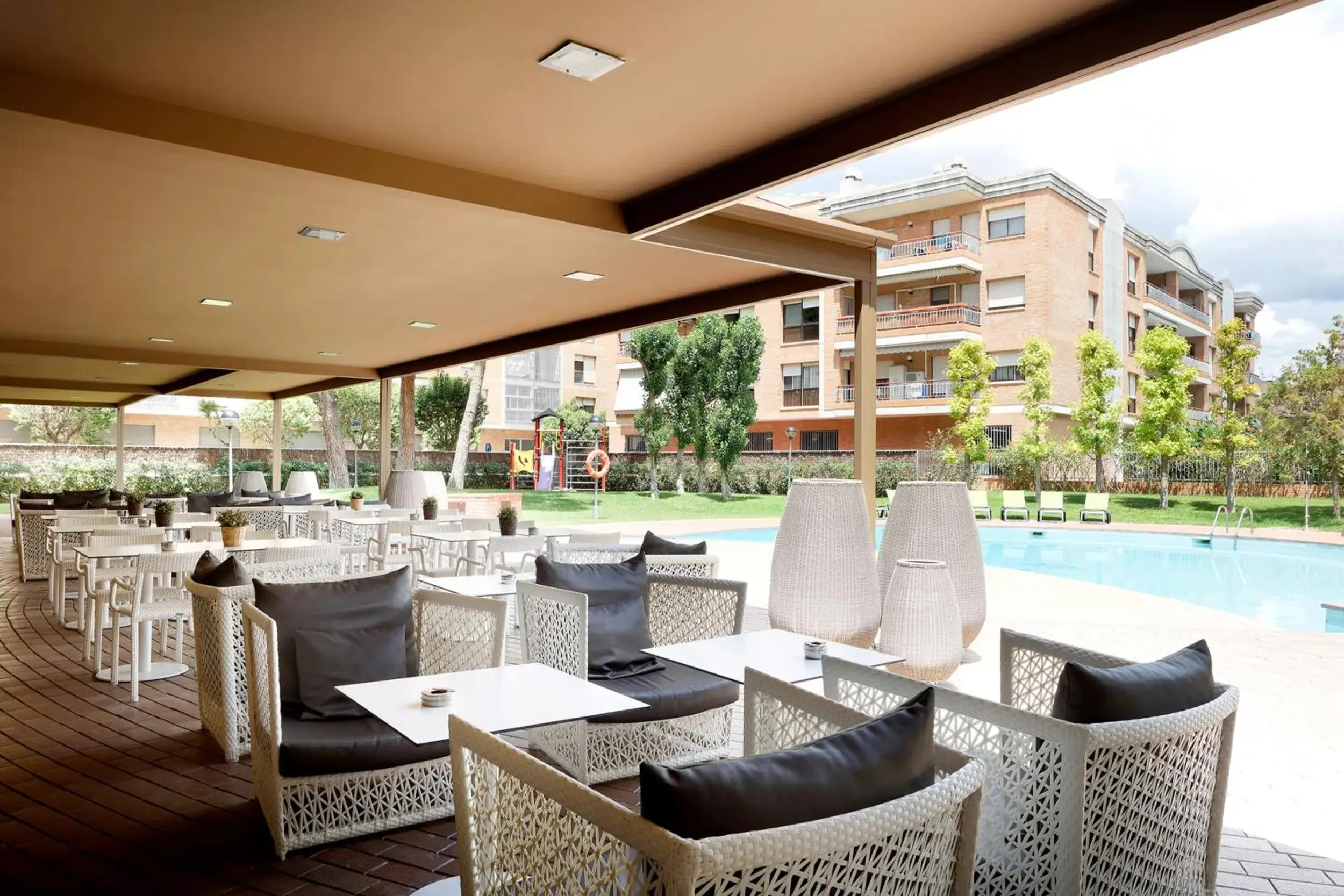 Balcony/Terrace, Restaurant/Places to Eat in Hotel SB Corona Tortosa