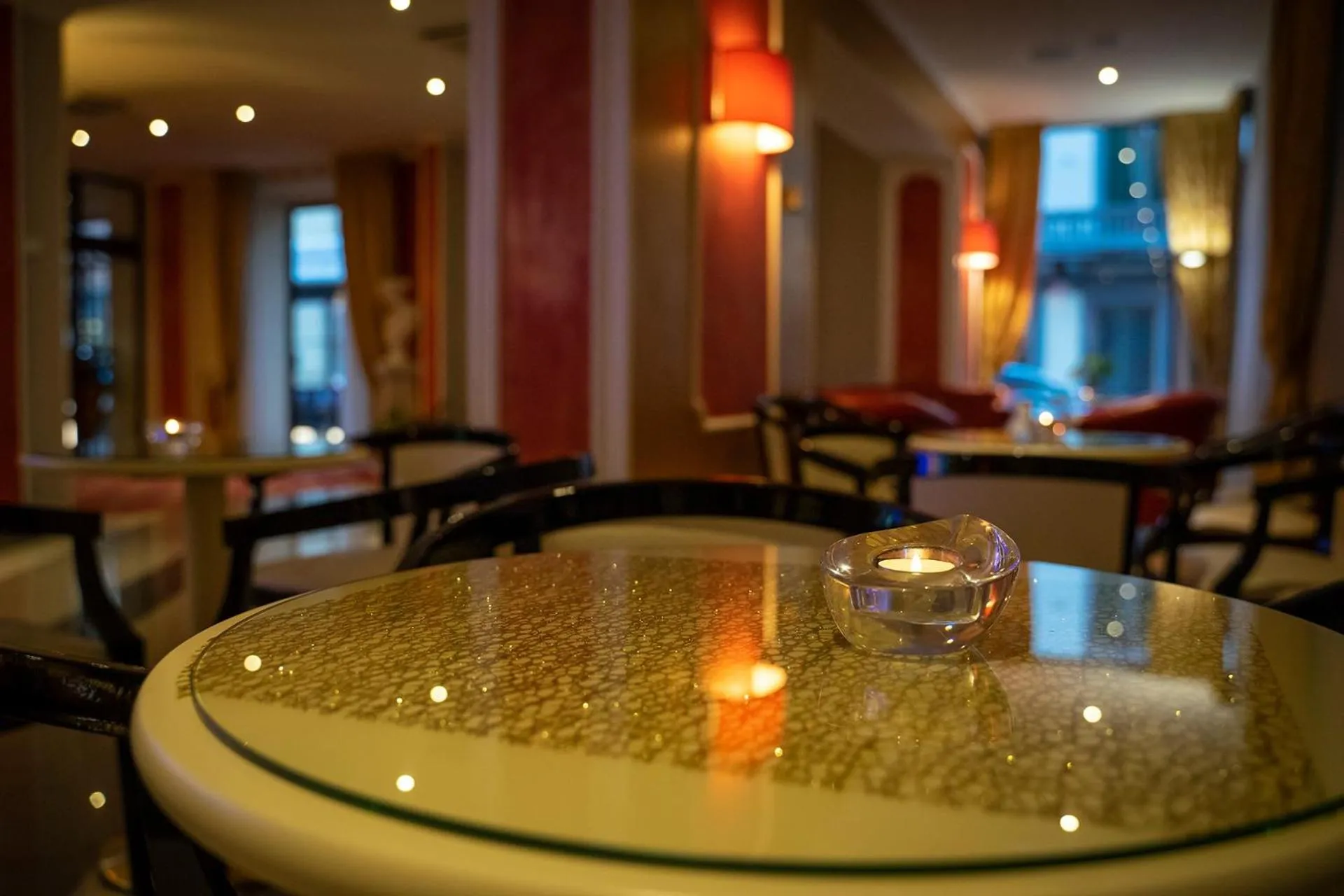 Lounge or bar in Boutique Hotel Puccini