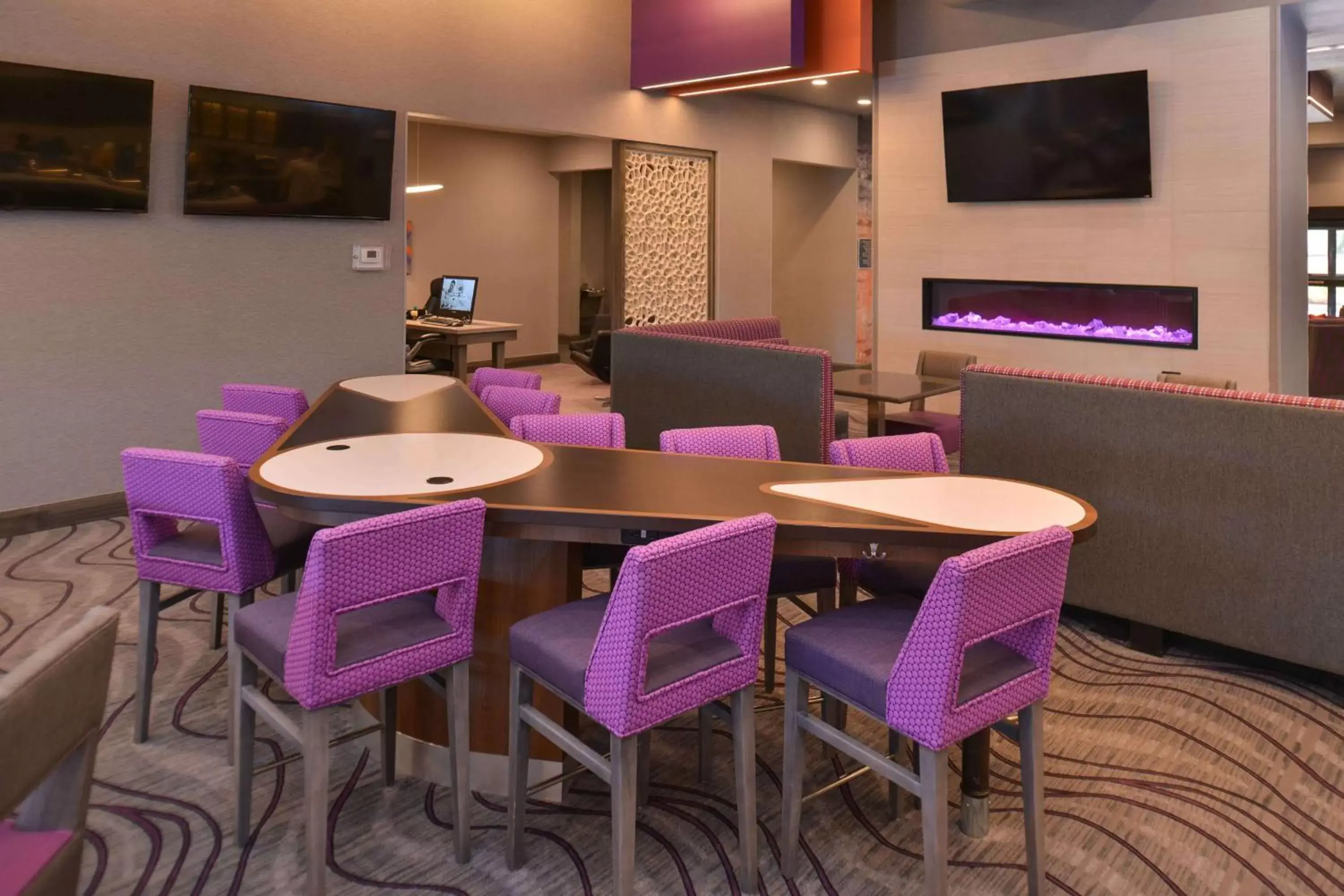 Lobby or reception, Lounge/Bar in Homewood Suites by Hilton Trophy Club Fort Worth North