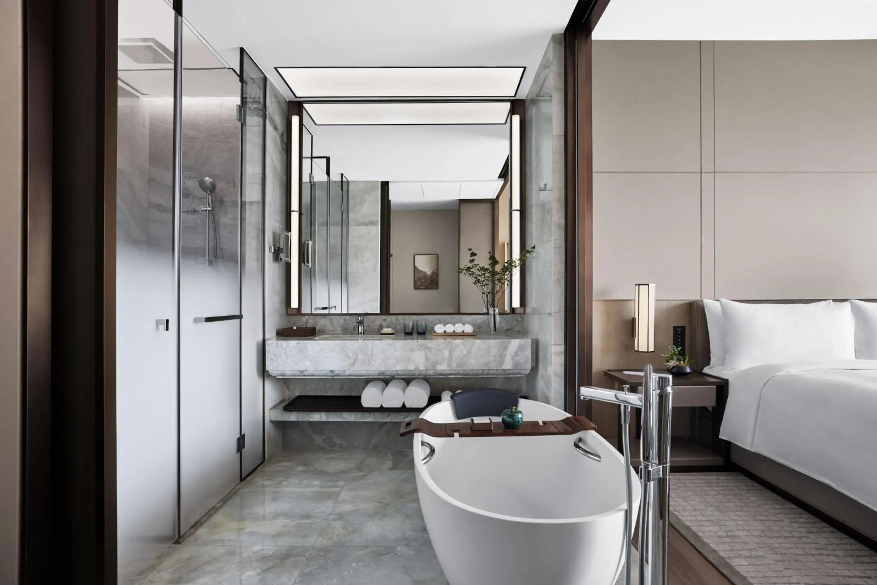 Bath, Bathroom in JW Marriott Hotel Changsha