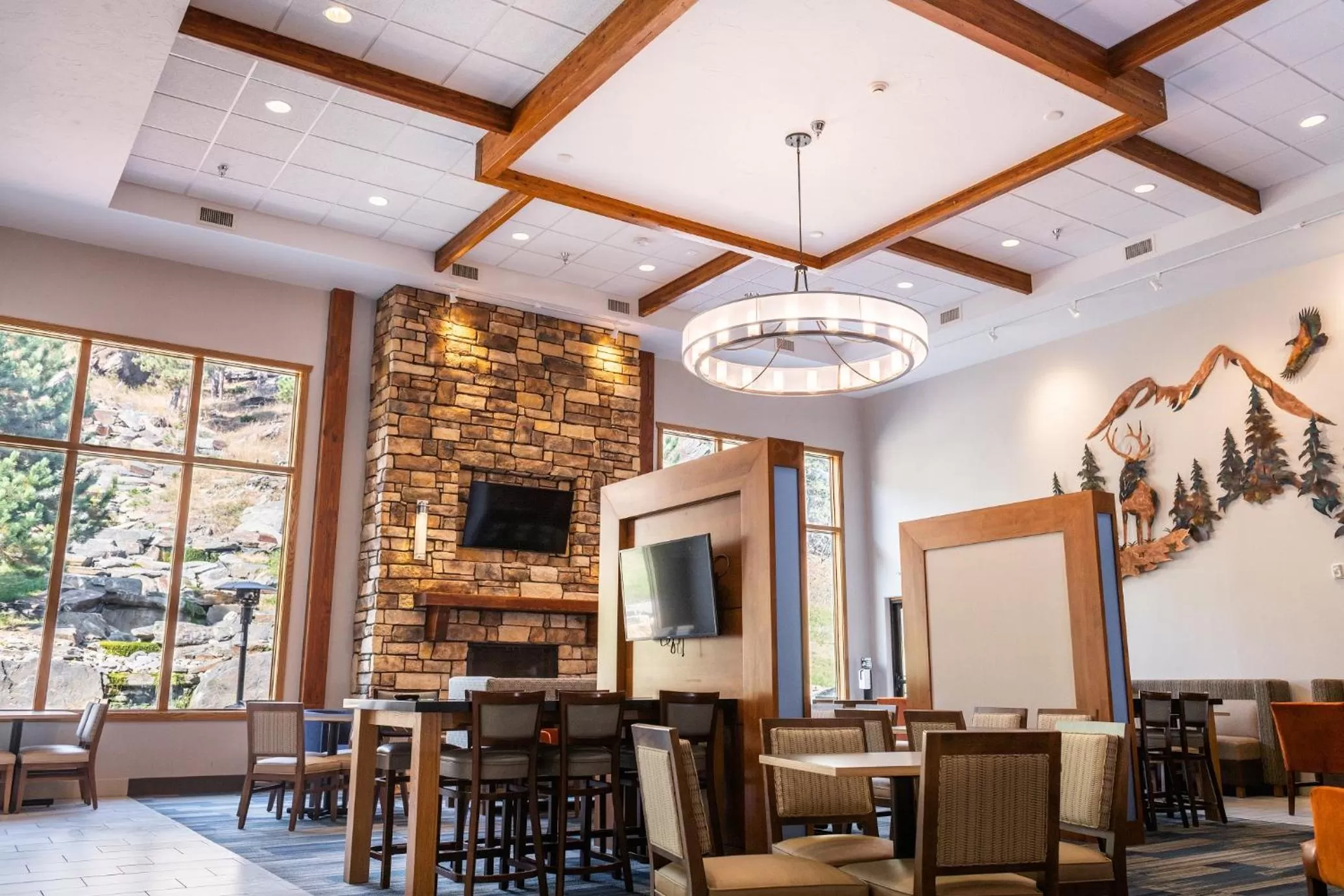 Breakfast in Holiday Inn Express & Suites Custer-Mt Rushmore