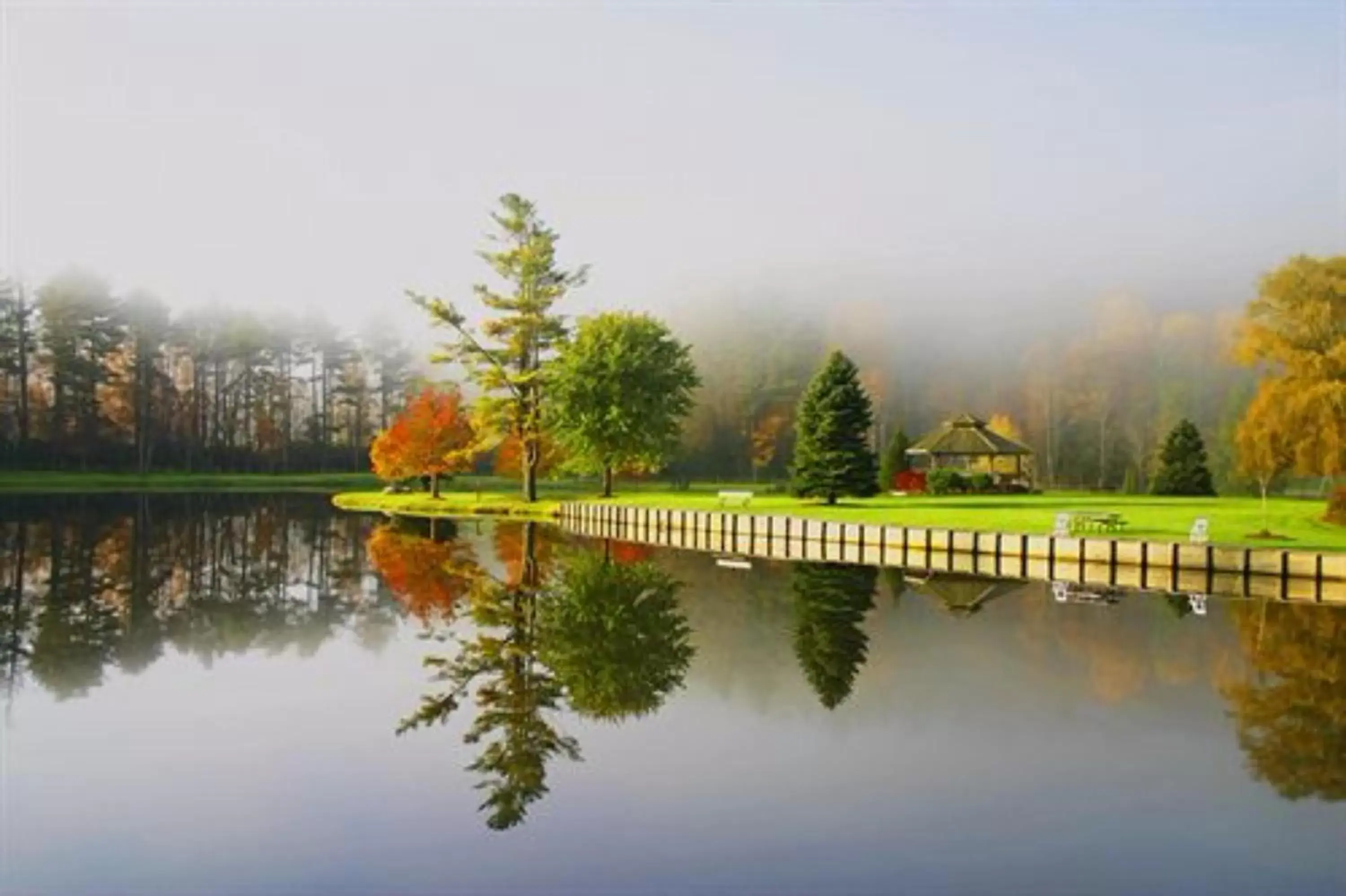 Natural landscape, Swimming Pool in Chetola Resort at Blowing Rock (Lodge)