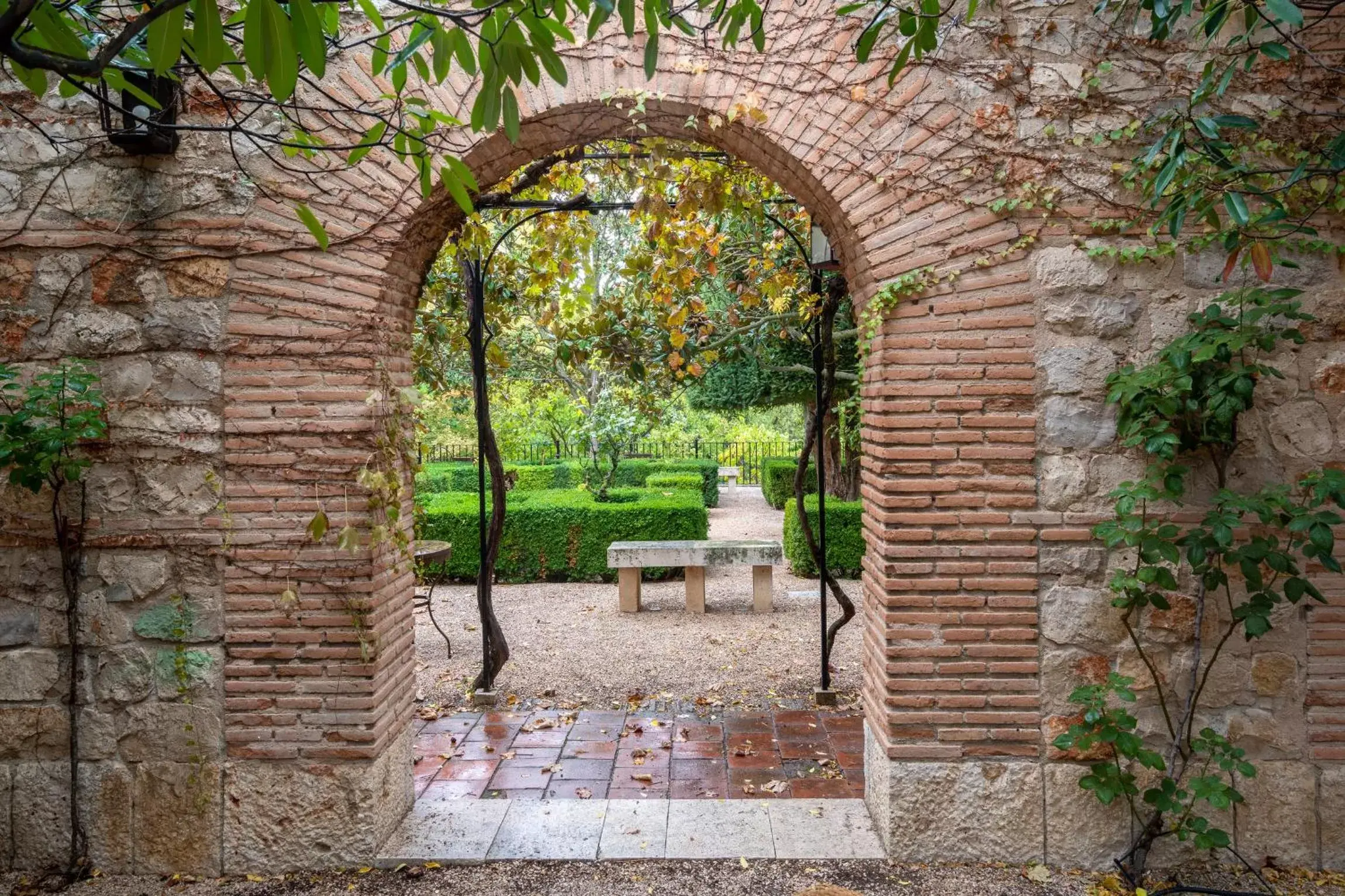 Garden in Parador de Chinchón