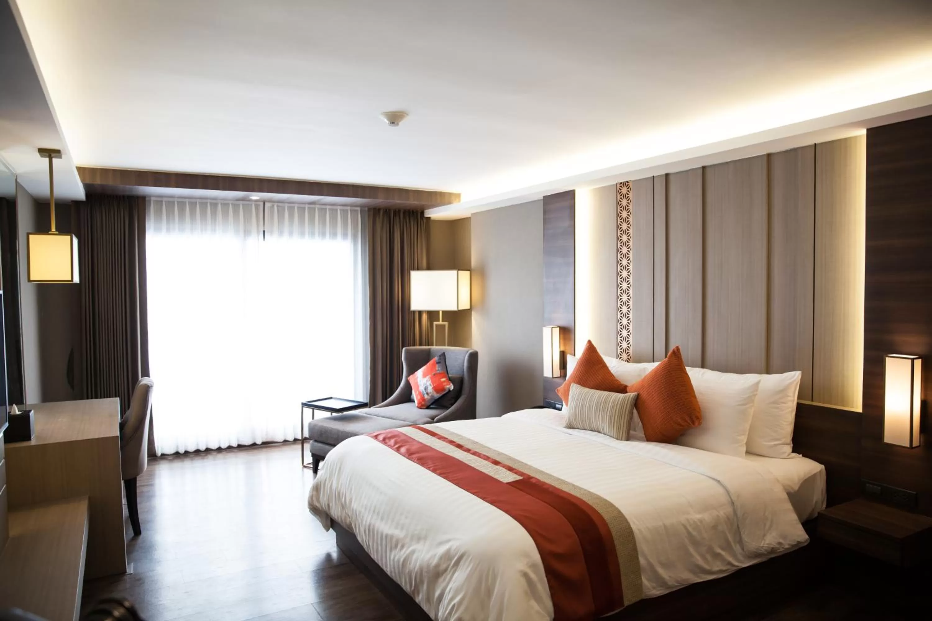 Bedroom, Bed in Arte Hotel - SHA Extra Plus