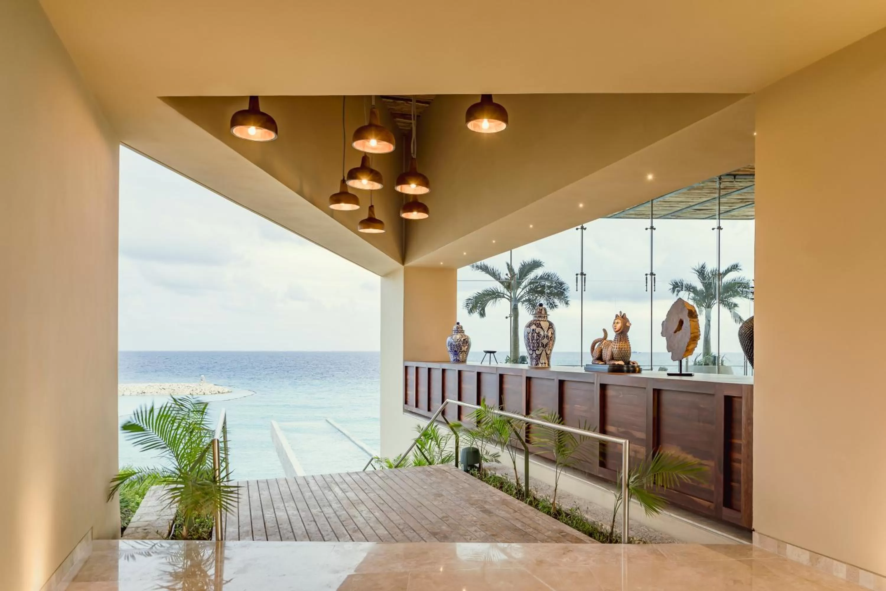 Swimming pool in La Casa de la Playa by Xcaret- All Inclusive Adults Only