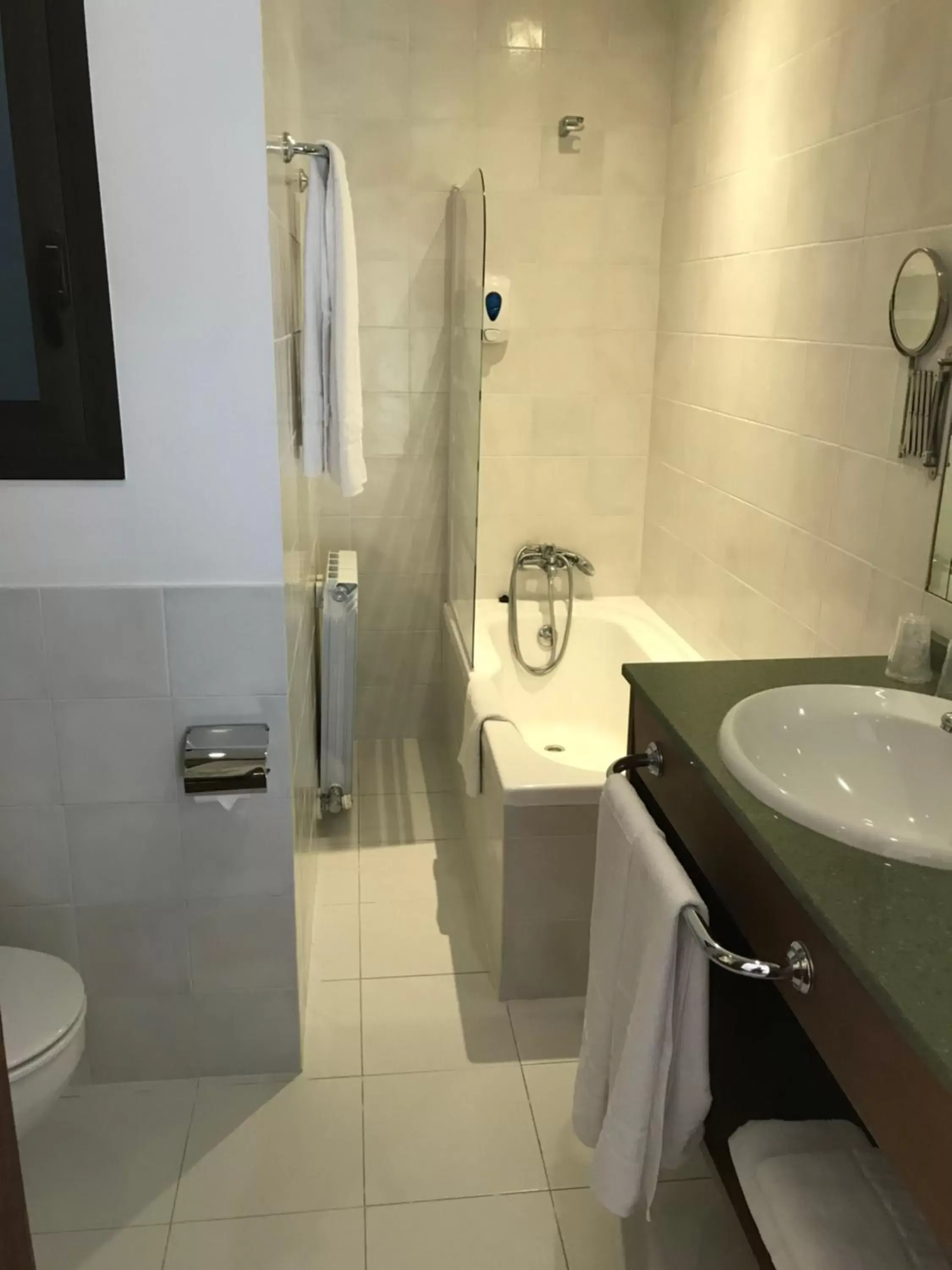 Bathroom in Aston Hotel
