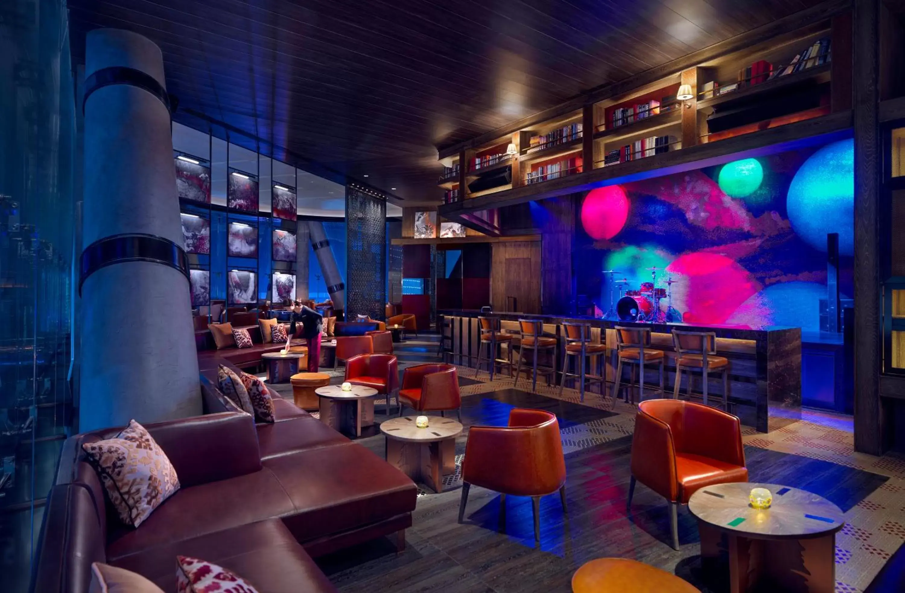 Lounge or bar in Grand Hyatt Xi'an Lounge or bar in Grand Hyatt Xi'an