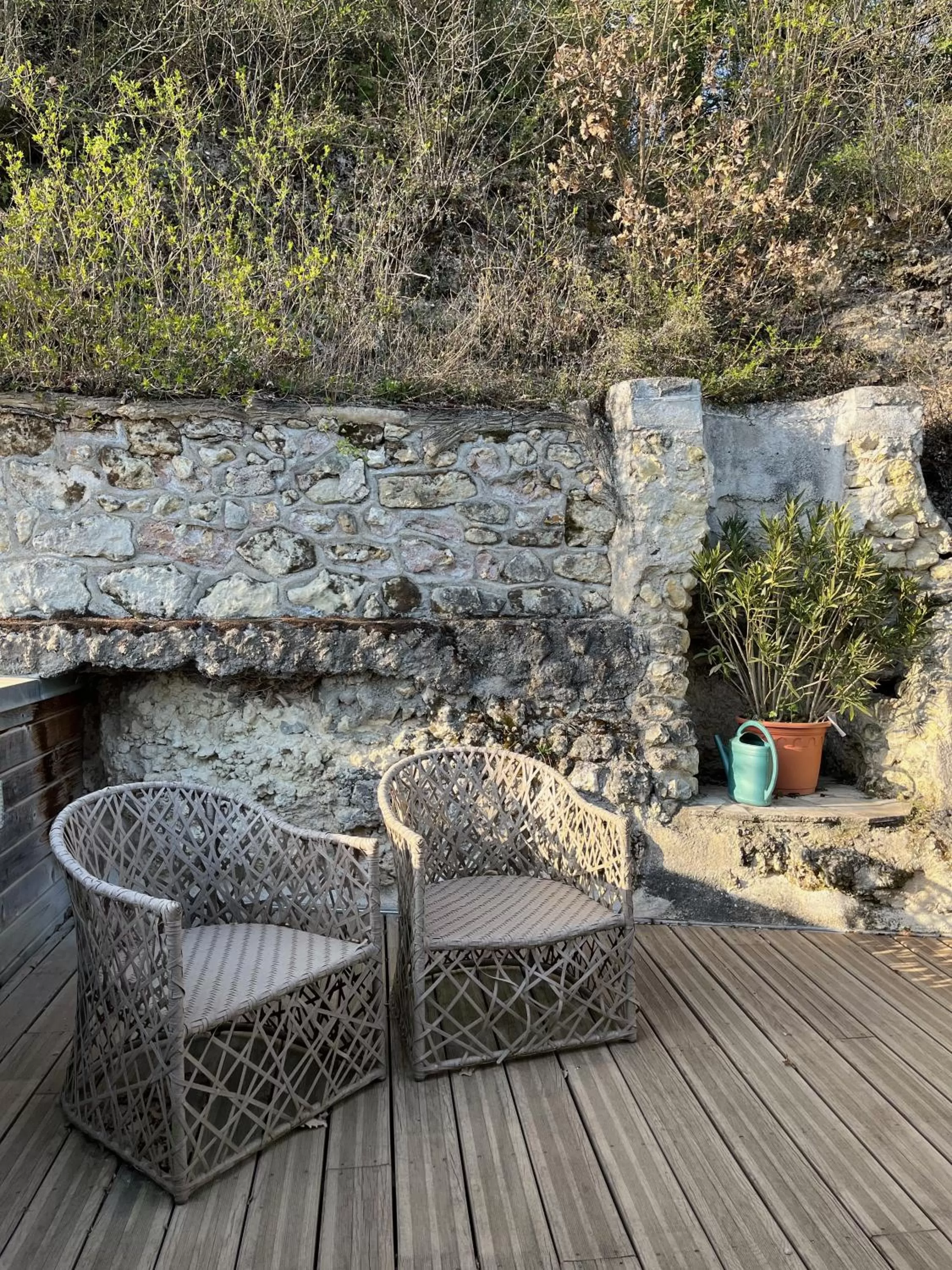 Balcony/Terrace in Château de Nazelles Amboise