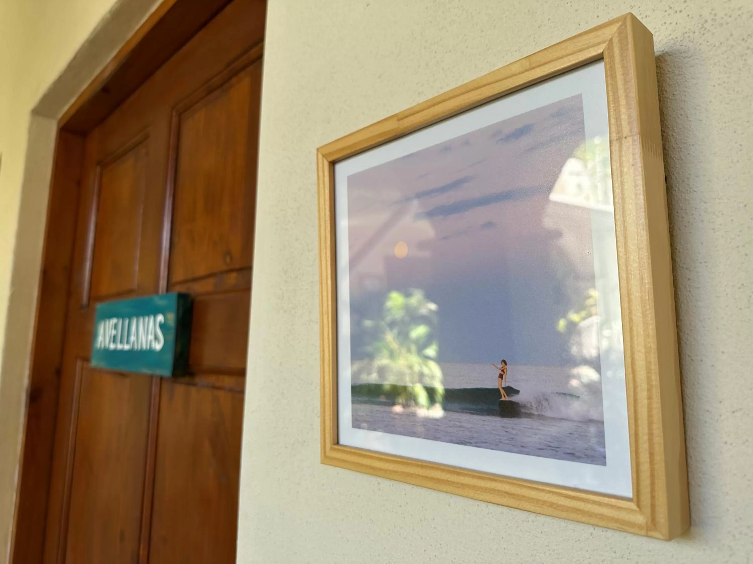 Decorative detail in Zulu Surf Hotel Tamarindo
