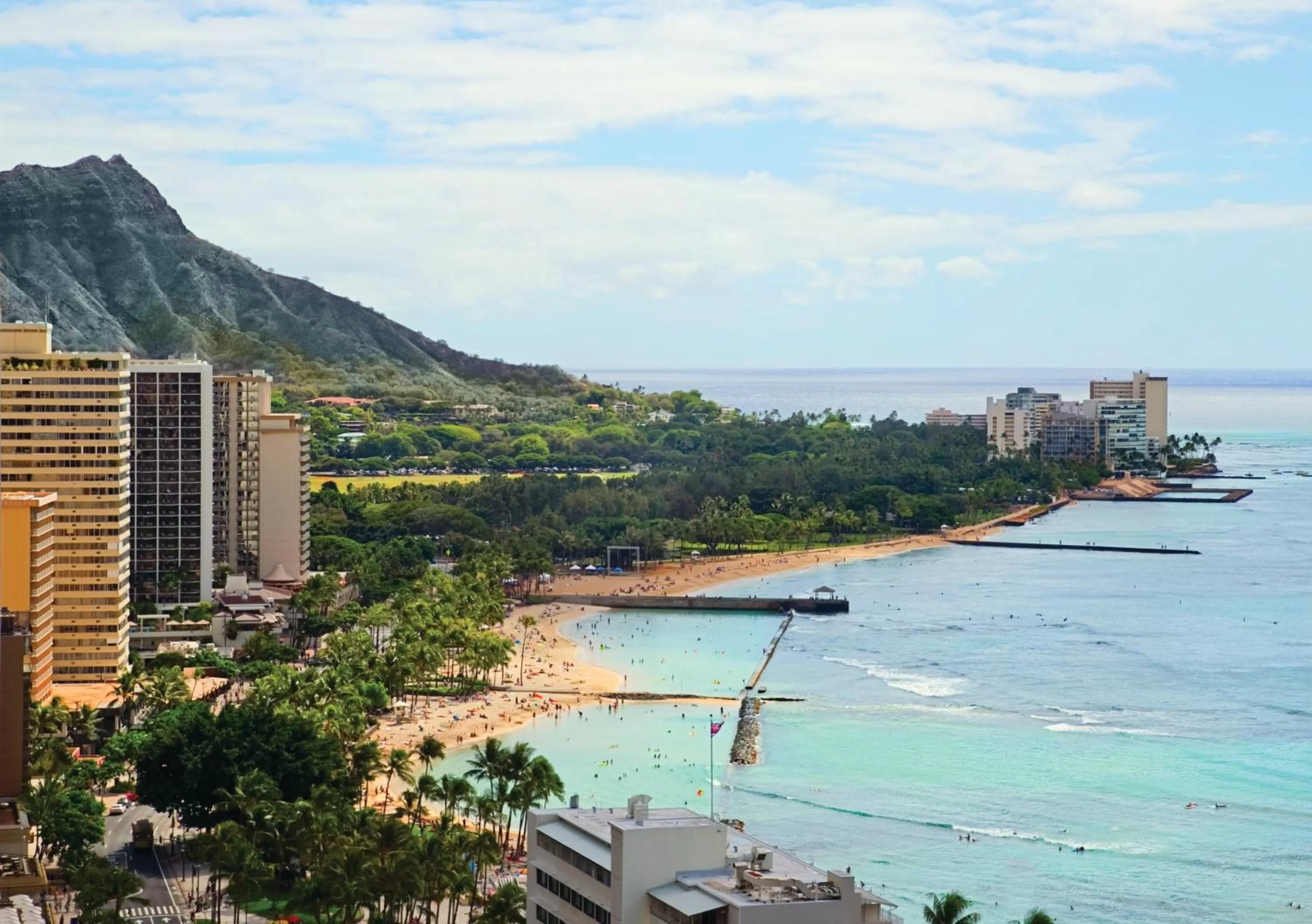Sea view in OUTRIGGER Waikiki Beachcomber Hotel