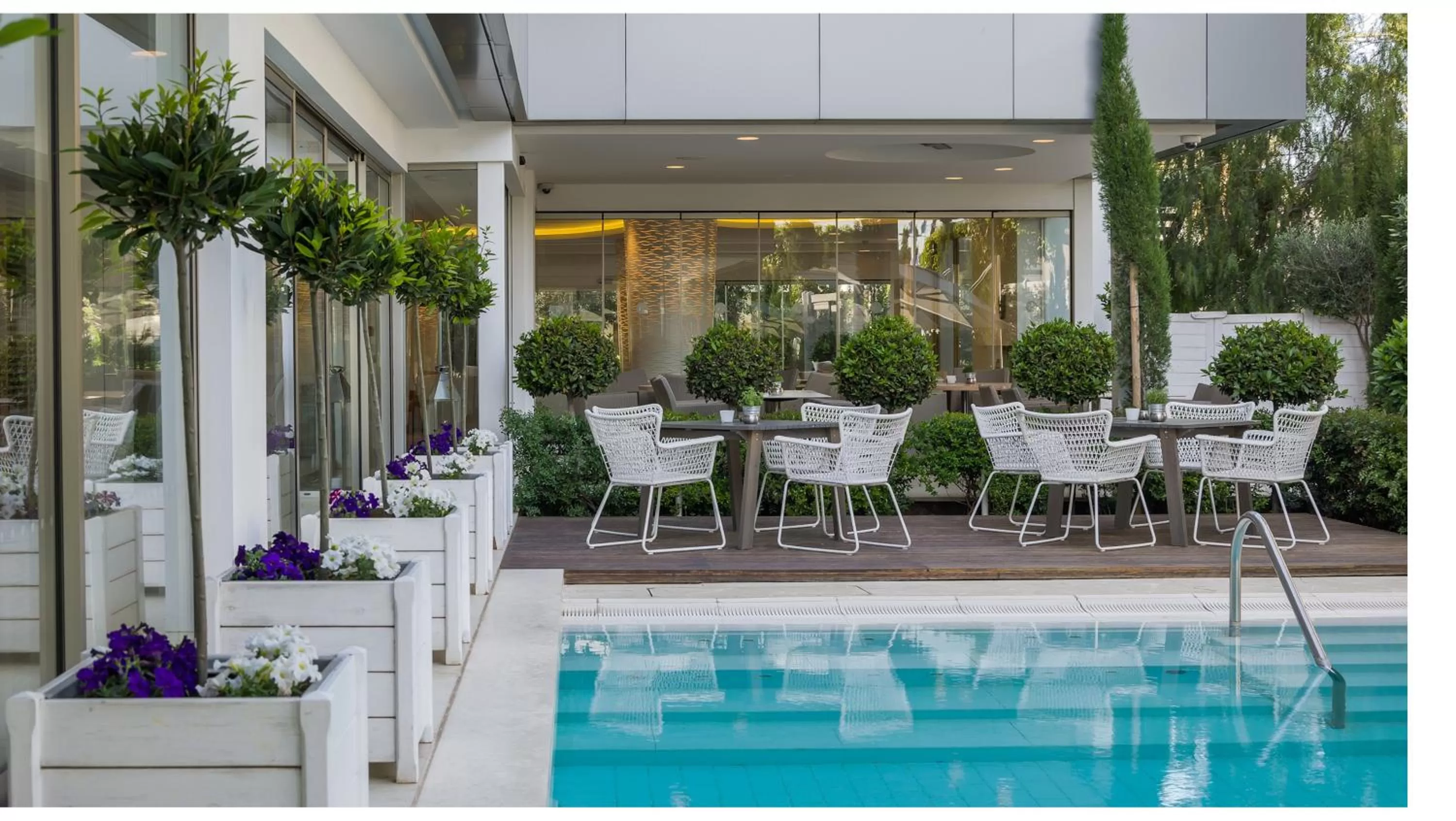 Patio in Alasia Boutique Hotel