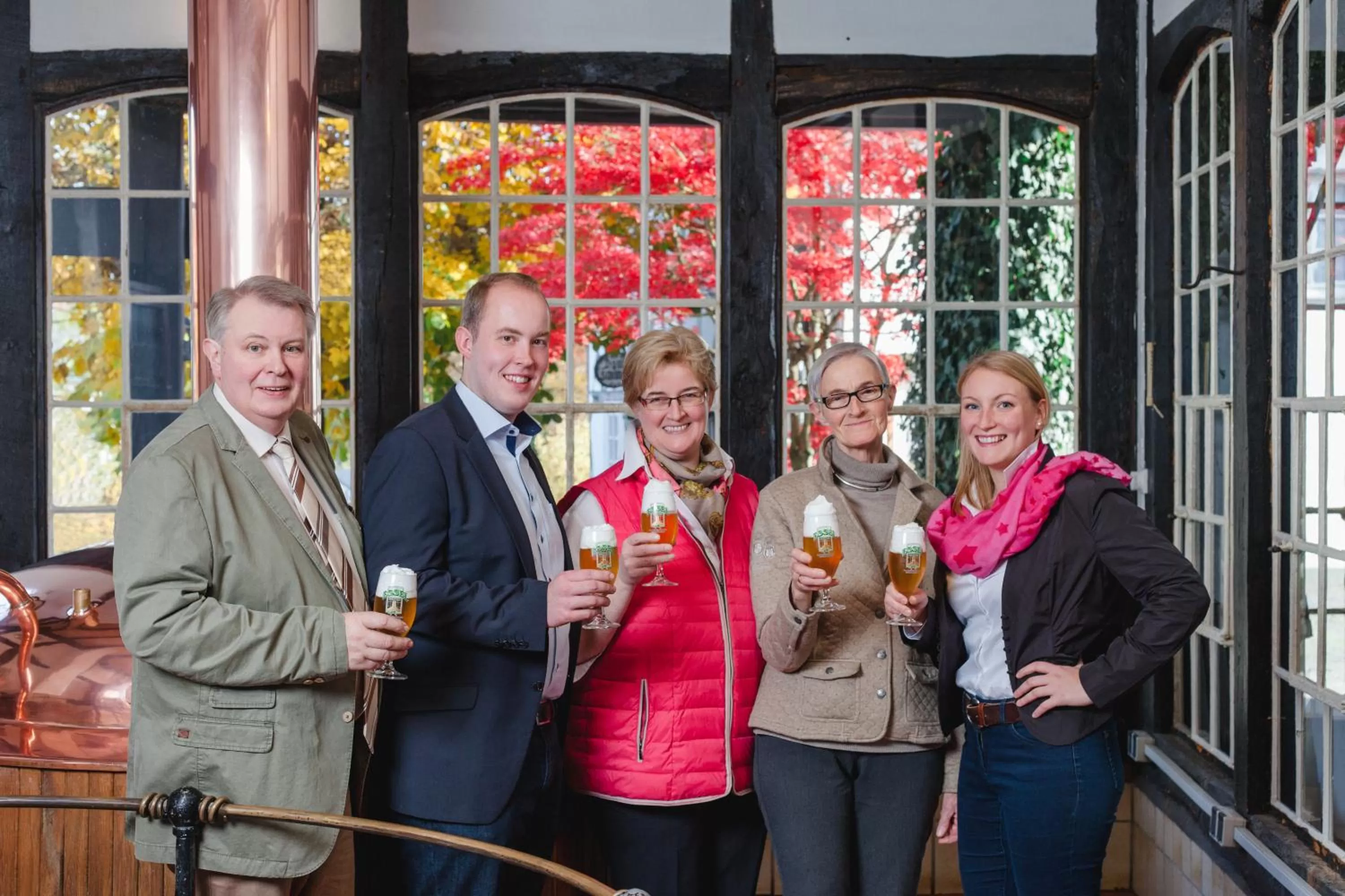Family in Domschänke Eslohe Brauereigasthof