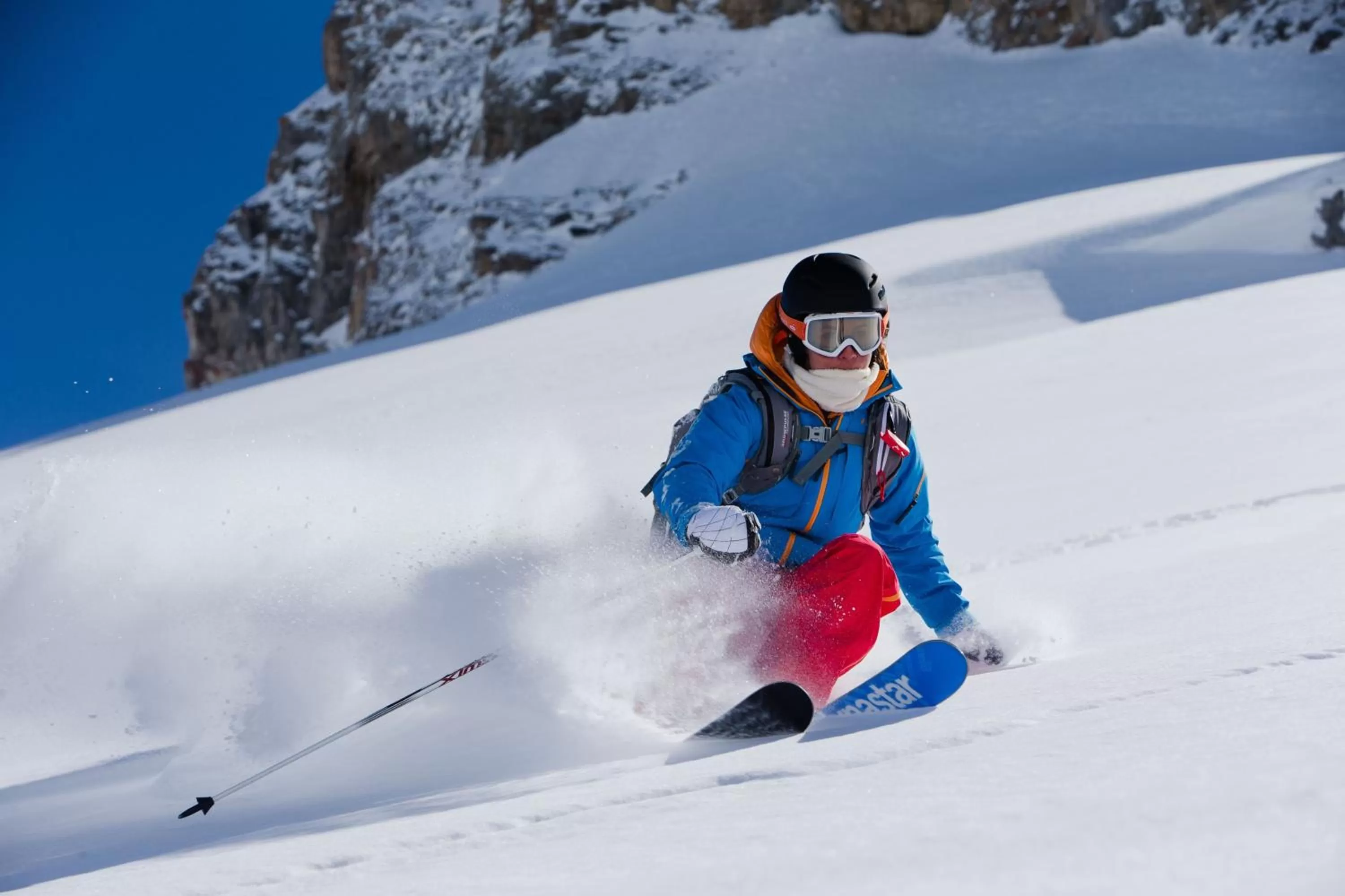 Skiing in Hotel Central